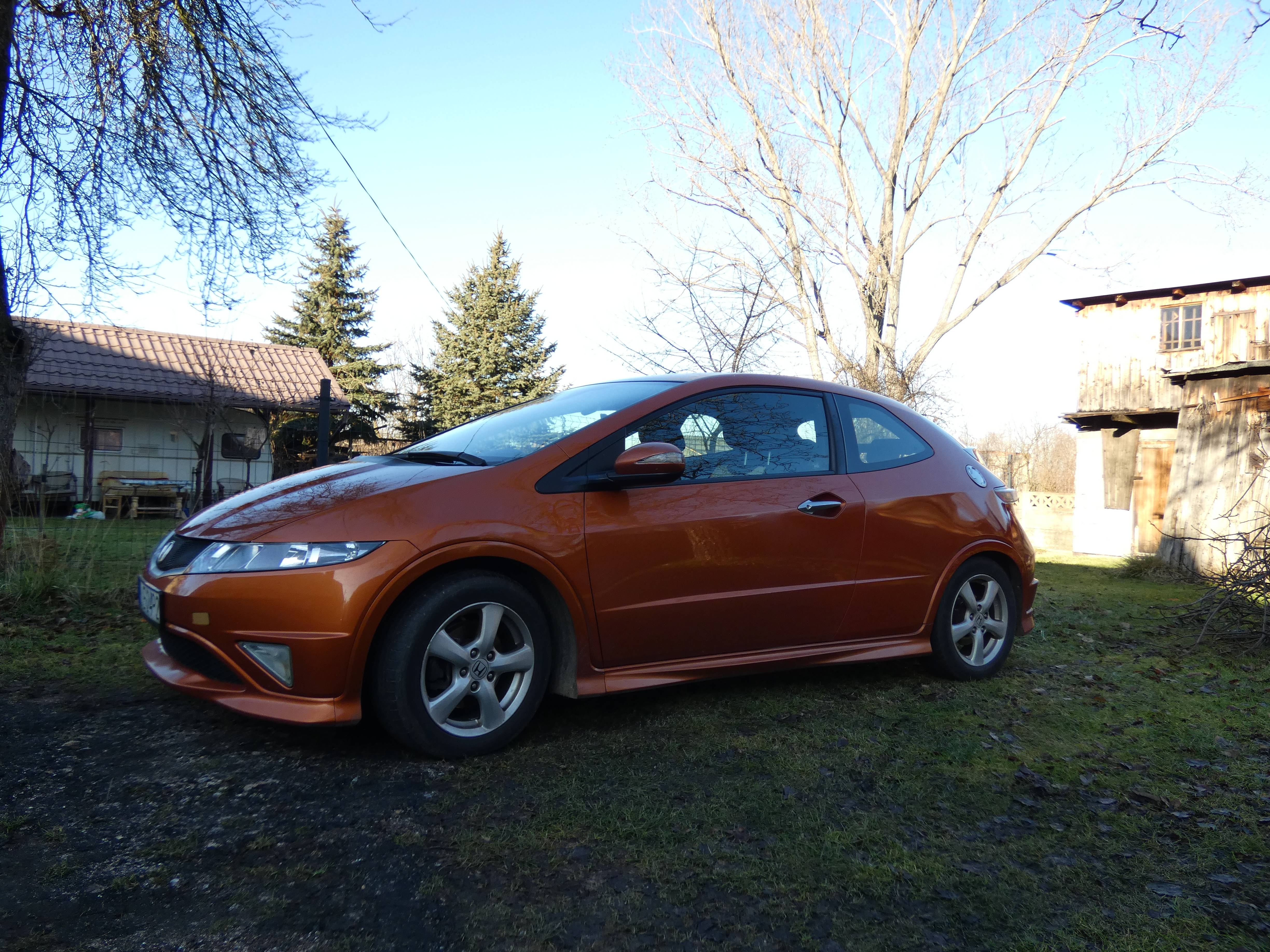 Honda Civic 2009r. 1.4 i-VTEC Type S, benzyna + LPG, przebieg 195 300 km
