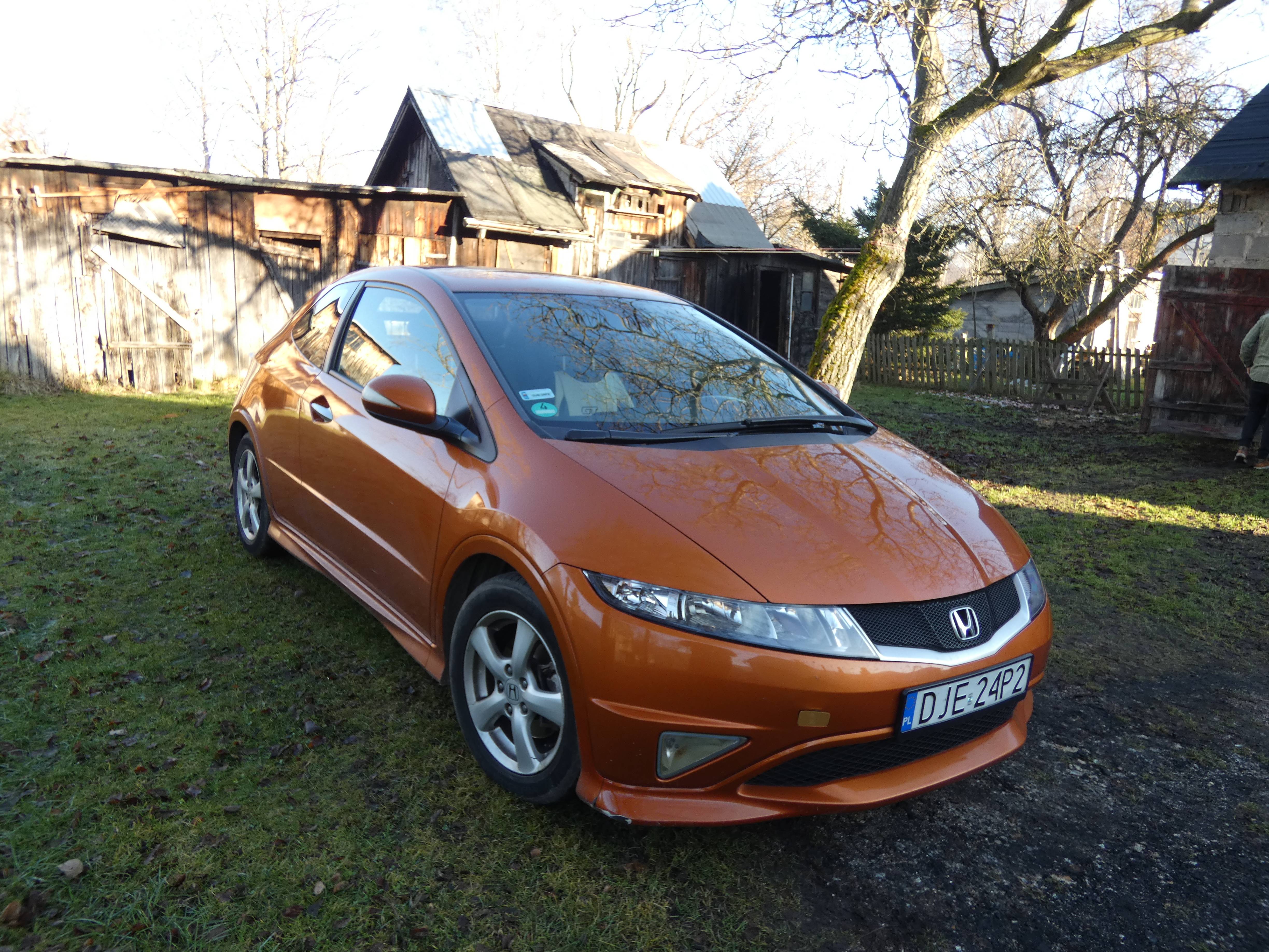 Honda Civic 2009r. 1.4 i-VTEC Type S, benzyna + LPG, przebieg 195 300 km