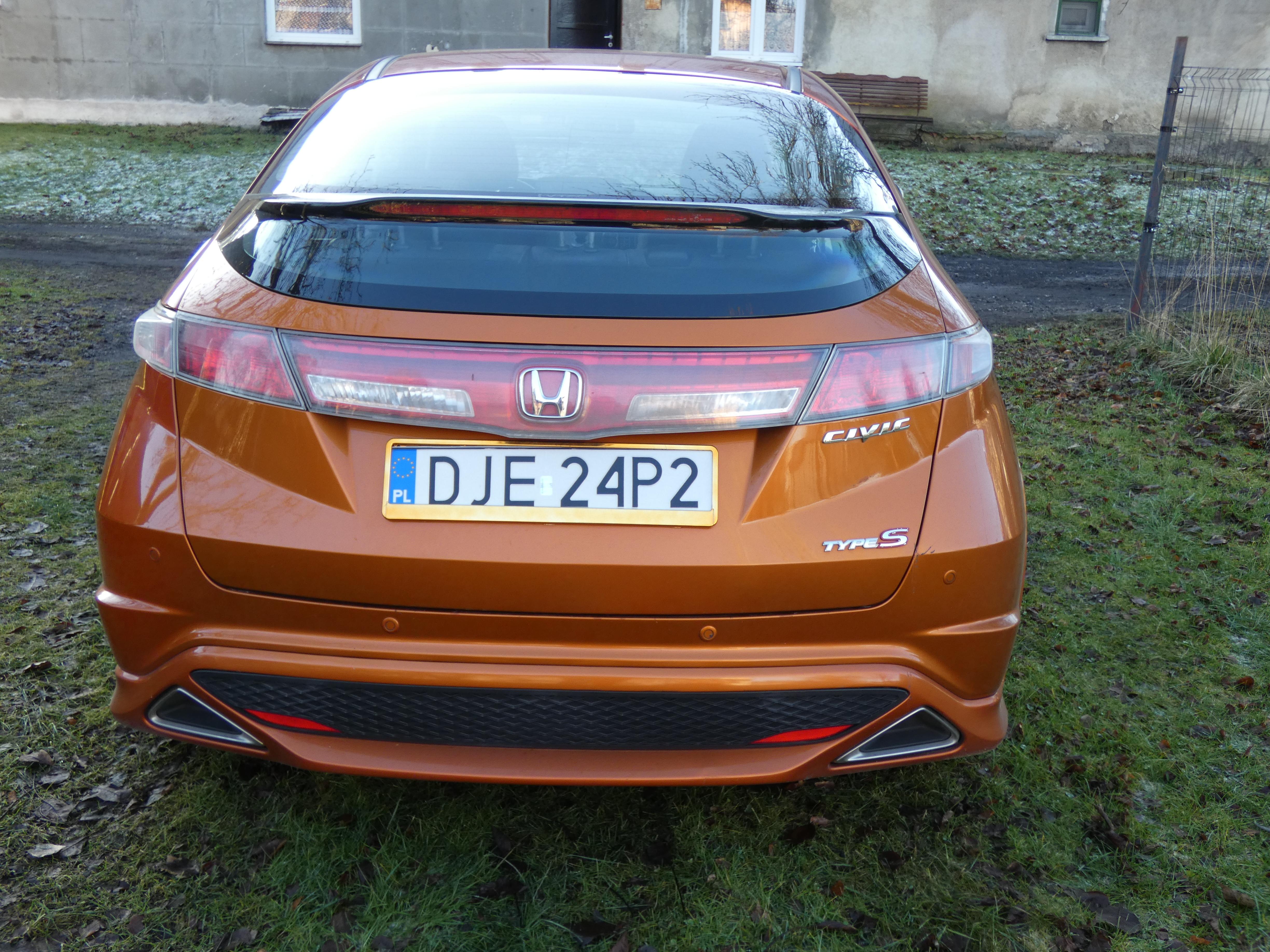 Honda Civic 2009r. 1.4 i-VTEC Type S, benzyna + LPG, przebieg 195 300 km