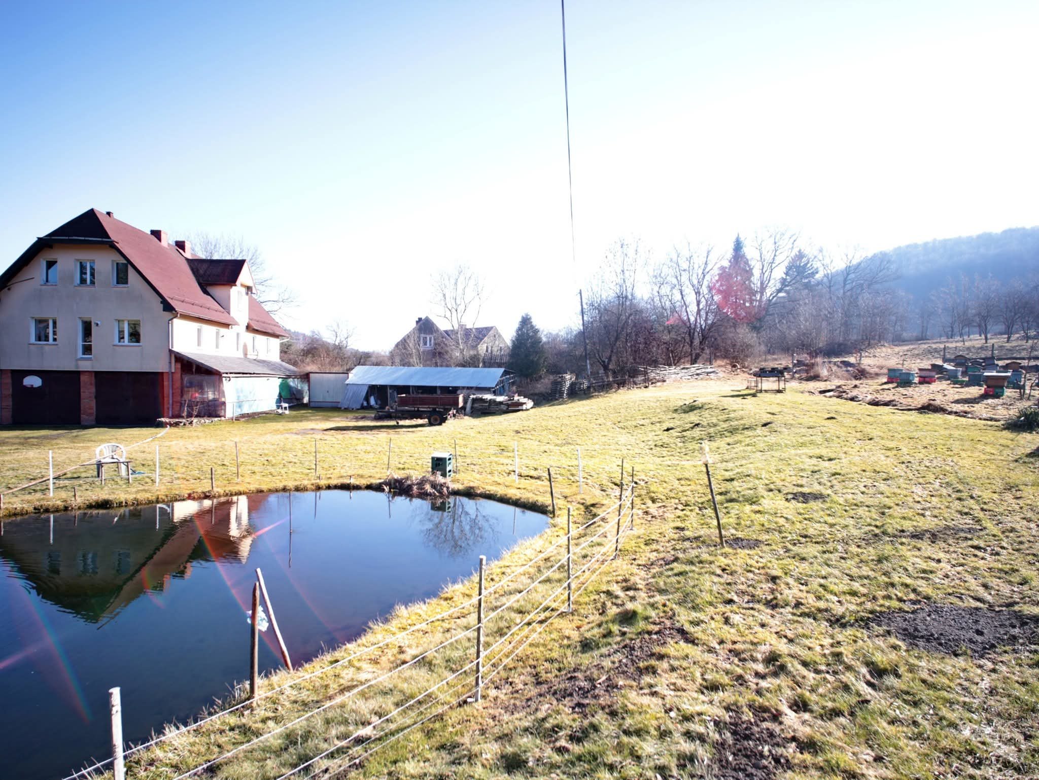 Siedlisko w Podgórkach.