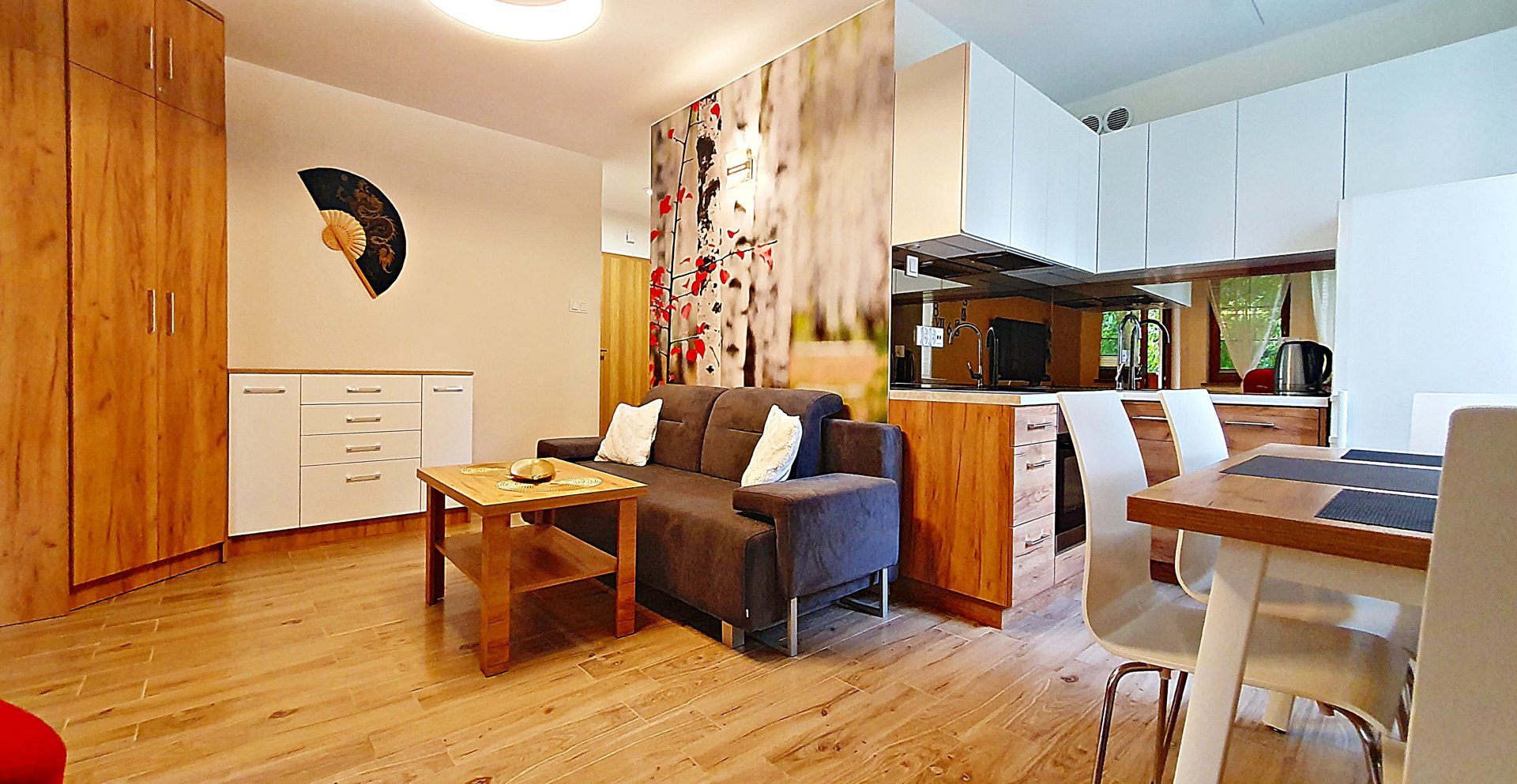 Piękny, w pełni wyposażony apartament w Karpaczu z balkonem, na parterze 36m2