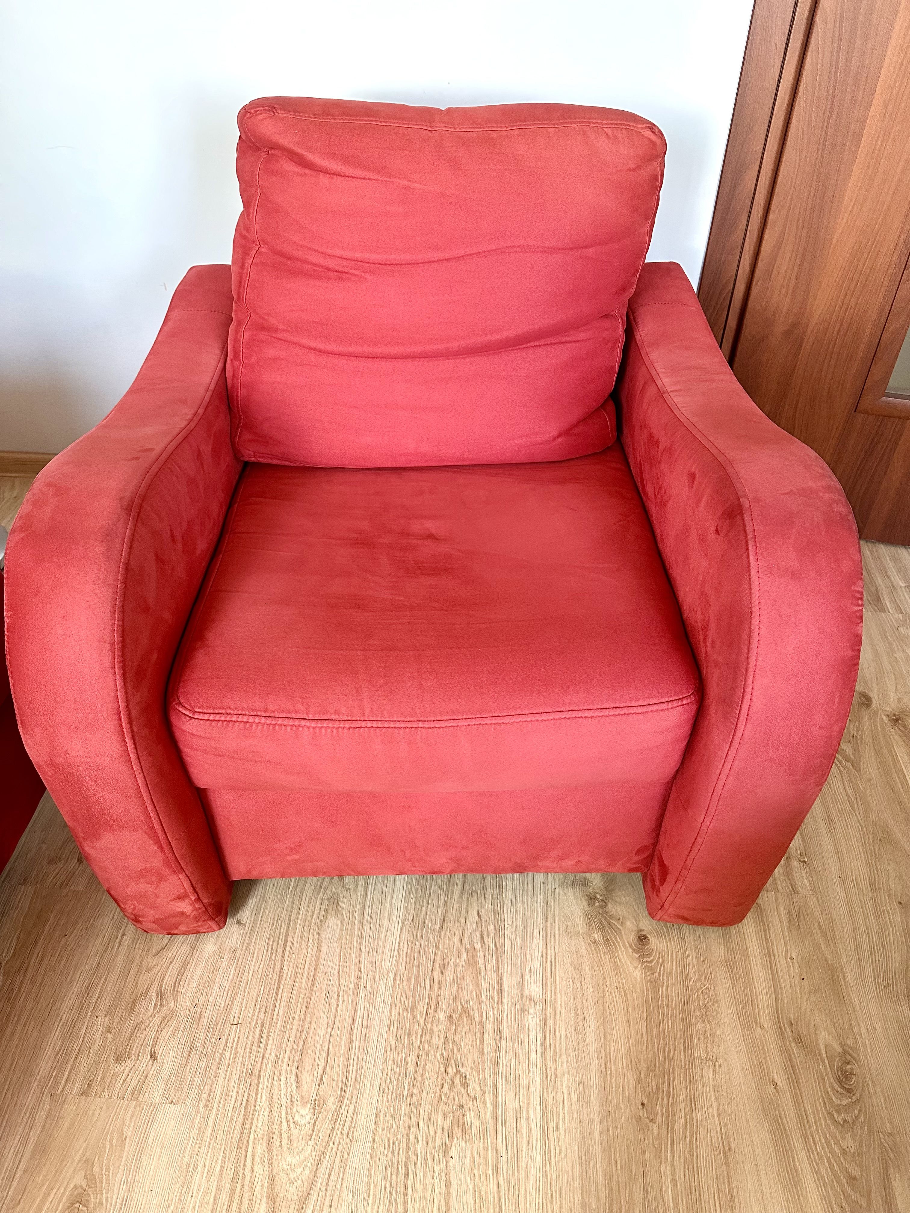 Zestaw sofa i 2 fotele