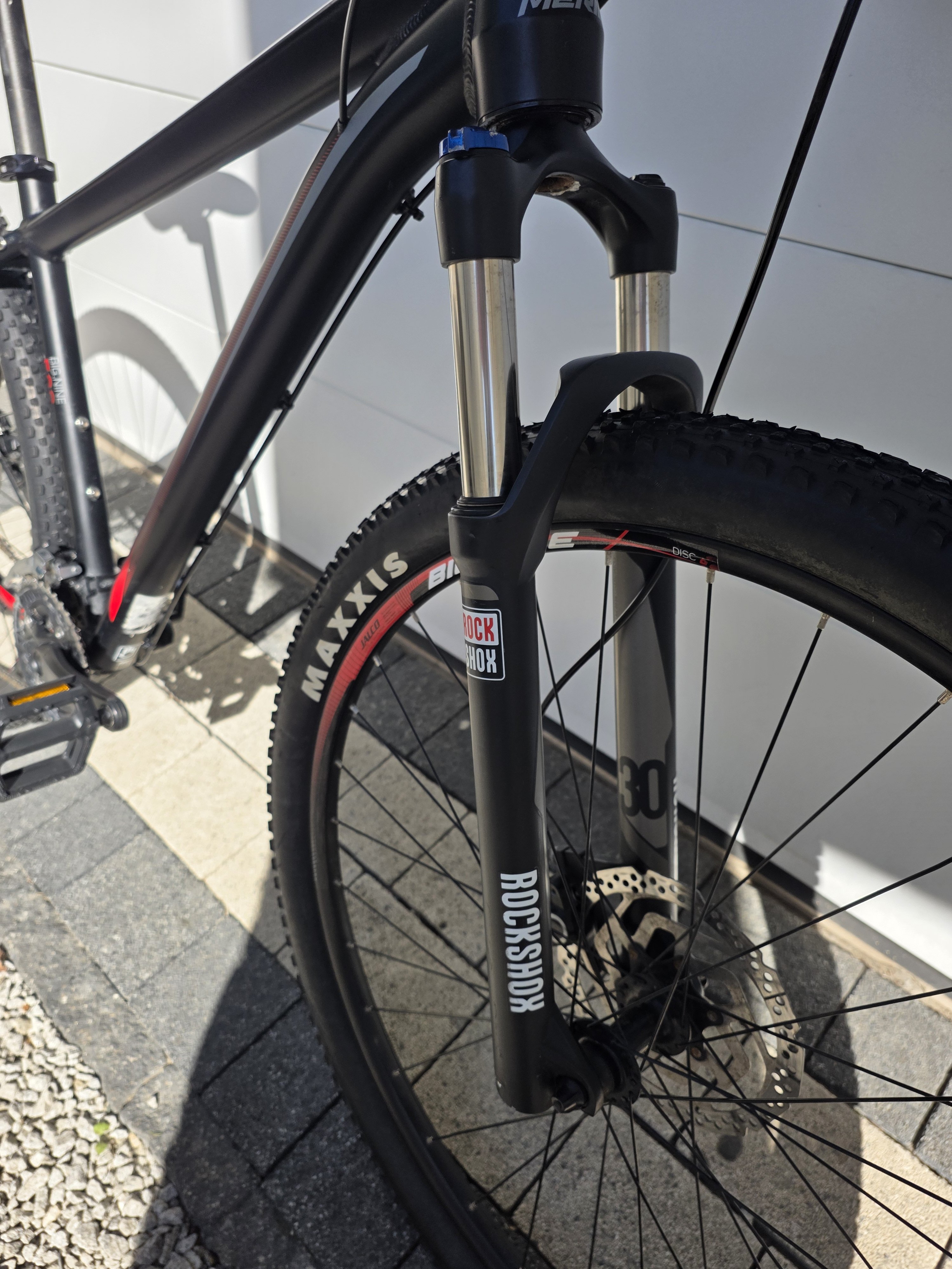 Rower górski MERIDA BIG.NINE 500-koła 29",DEORE XT,ROCKSHOX,rama 18",platformy-OKAZJA