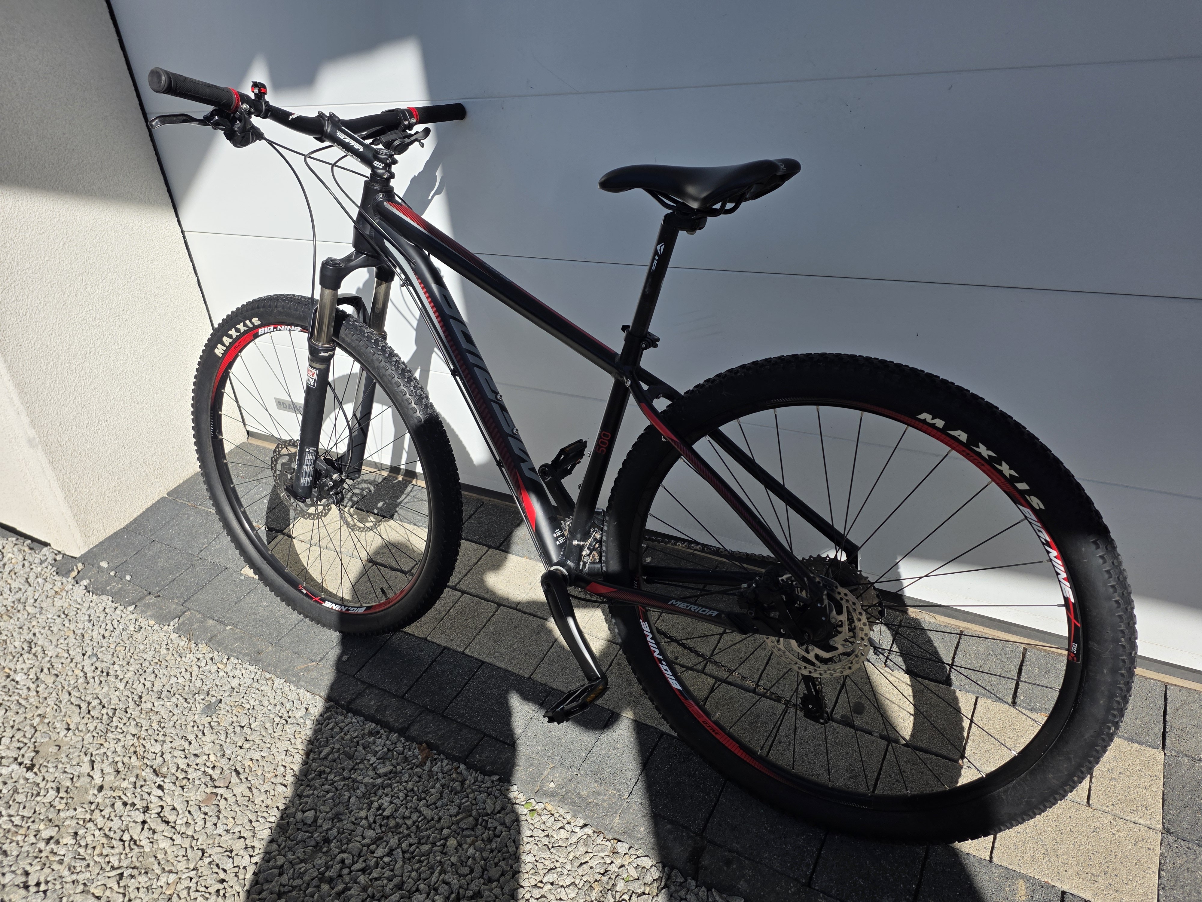 Rower górski MERIDA BIG.NINE 500-koła 29",DEORE XT,ROCKSHOX,rama 18",platformy-OKAZJA