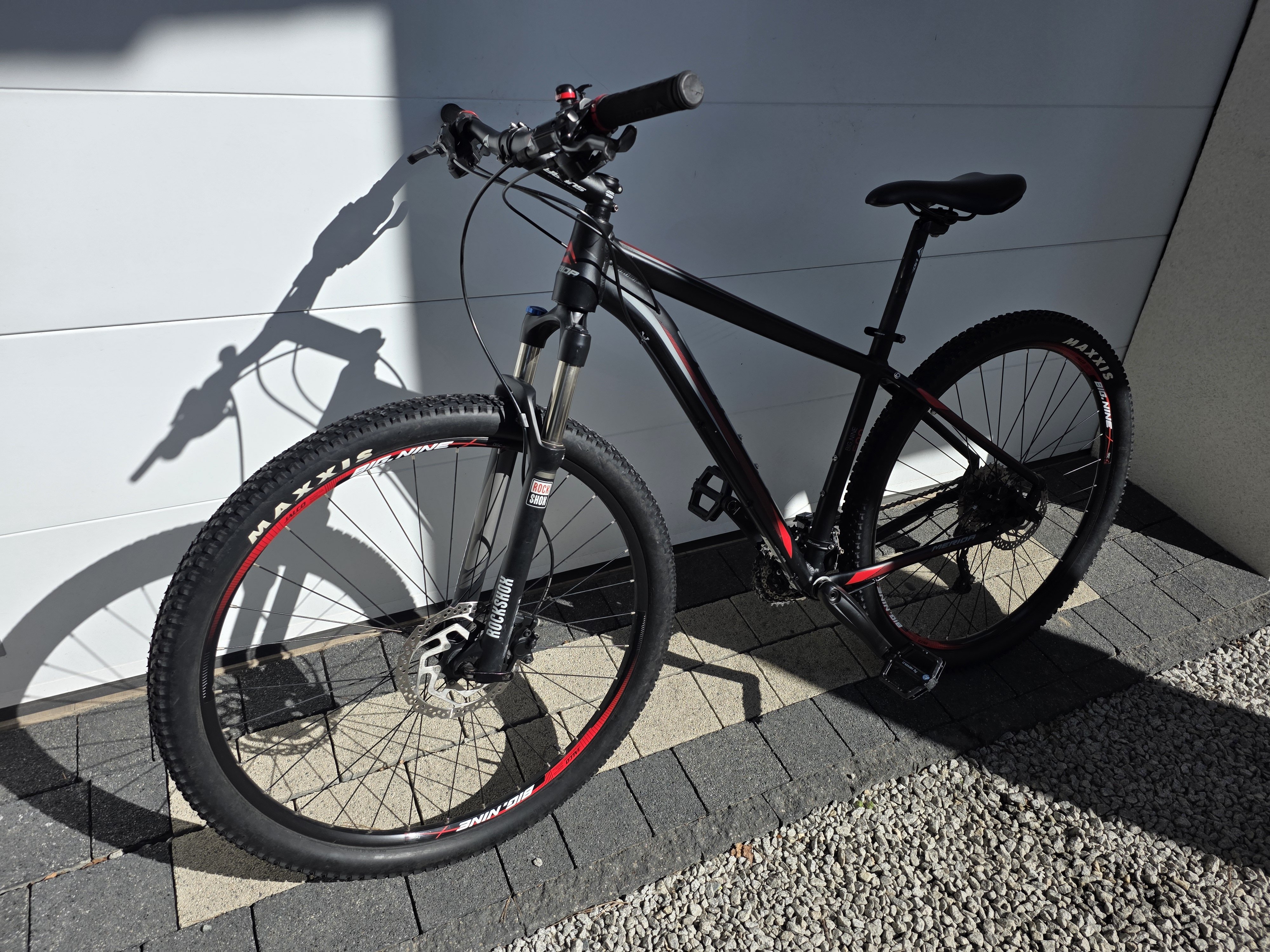 Rower górski MERIDA BIG.NINE 500-koła 29",DEORE XT,ROCKSHOX,rama 18",platformy-OKAZJA