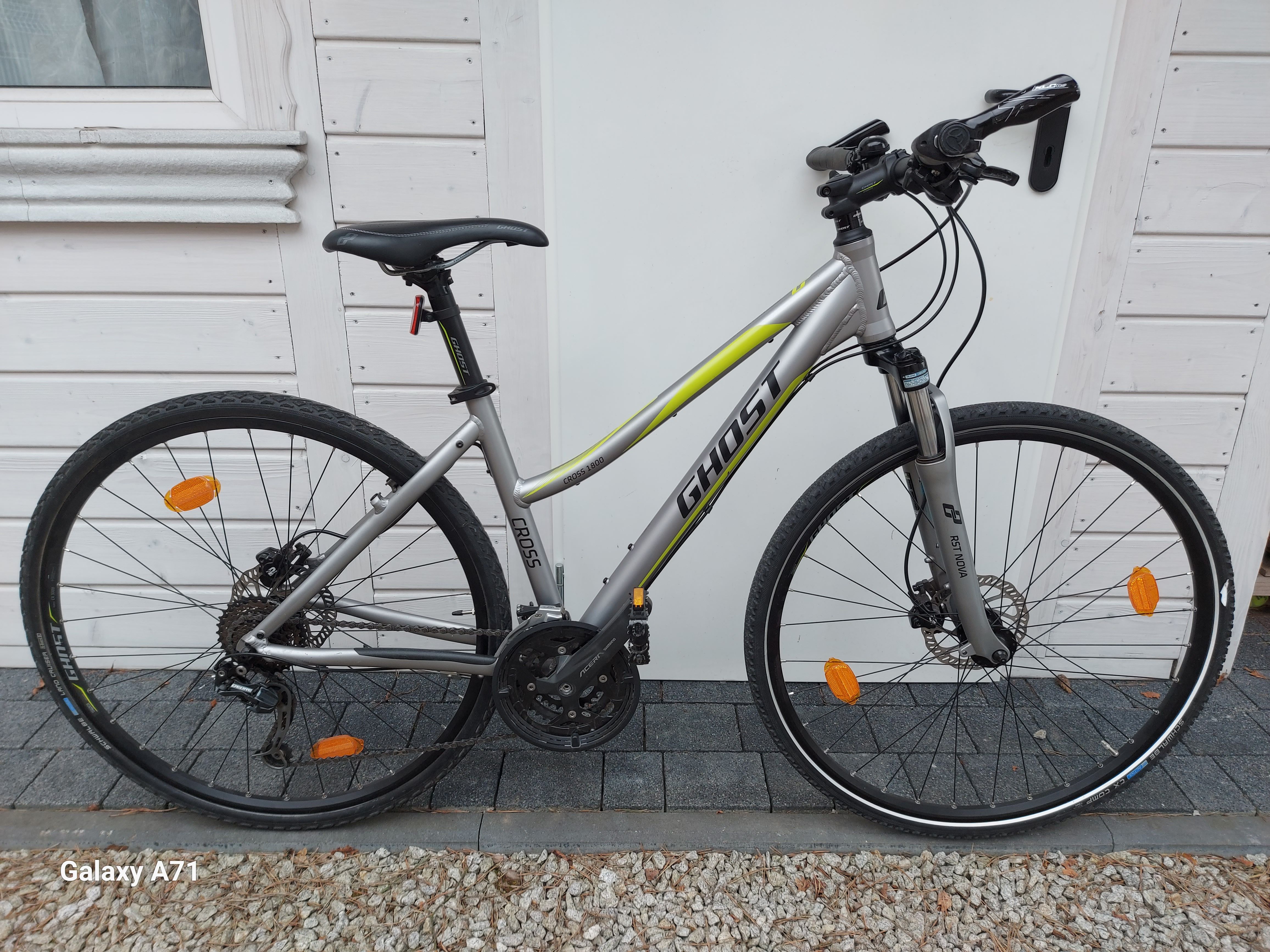 Rower crossowy GHOST CROSS 1800-DEORE,hydraulika,koła 28"-ZADBAN