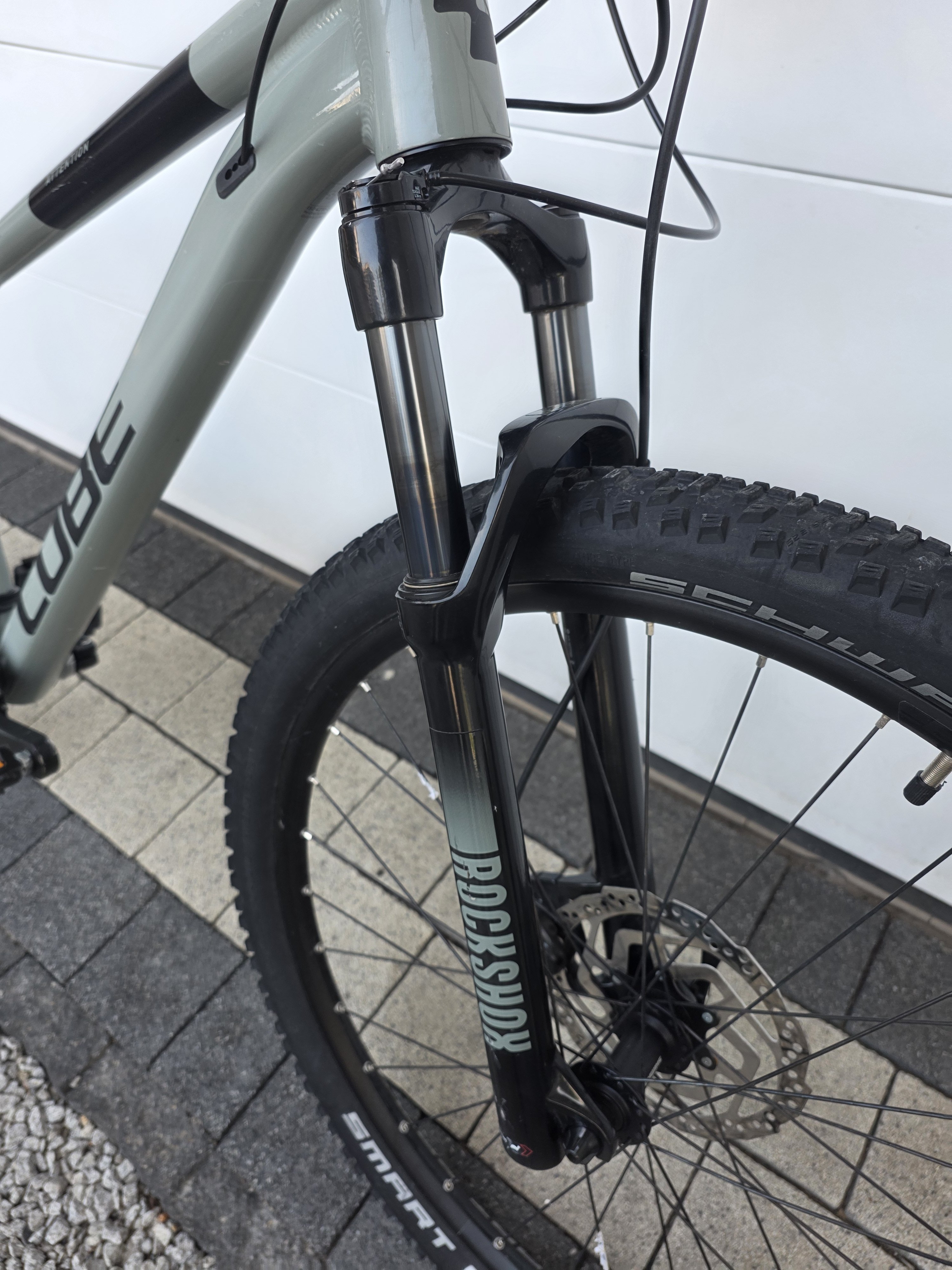 Rower górski CUBE ATTENTION C-koła 27,5",DEORE,ROCKSHOX,rama S,2x11-okazja