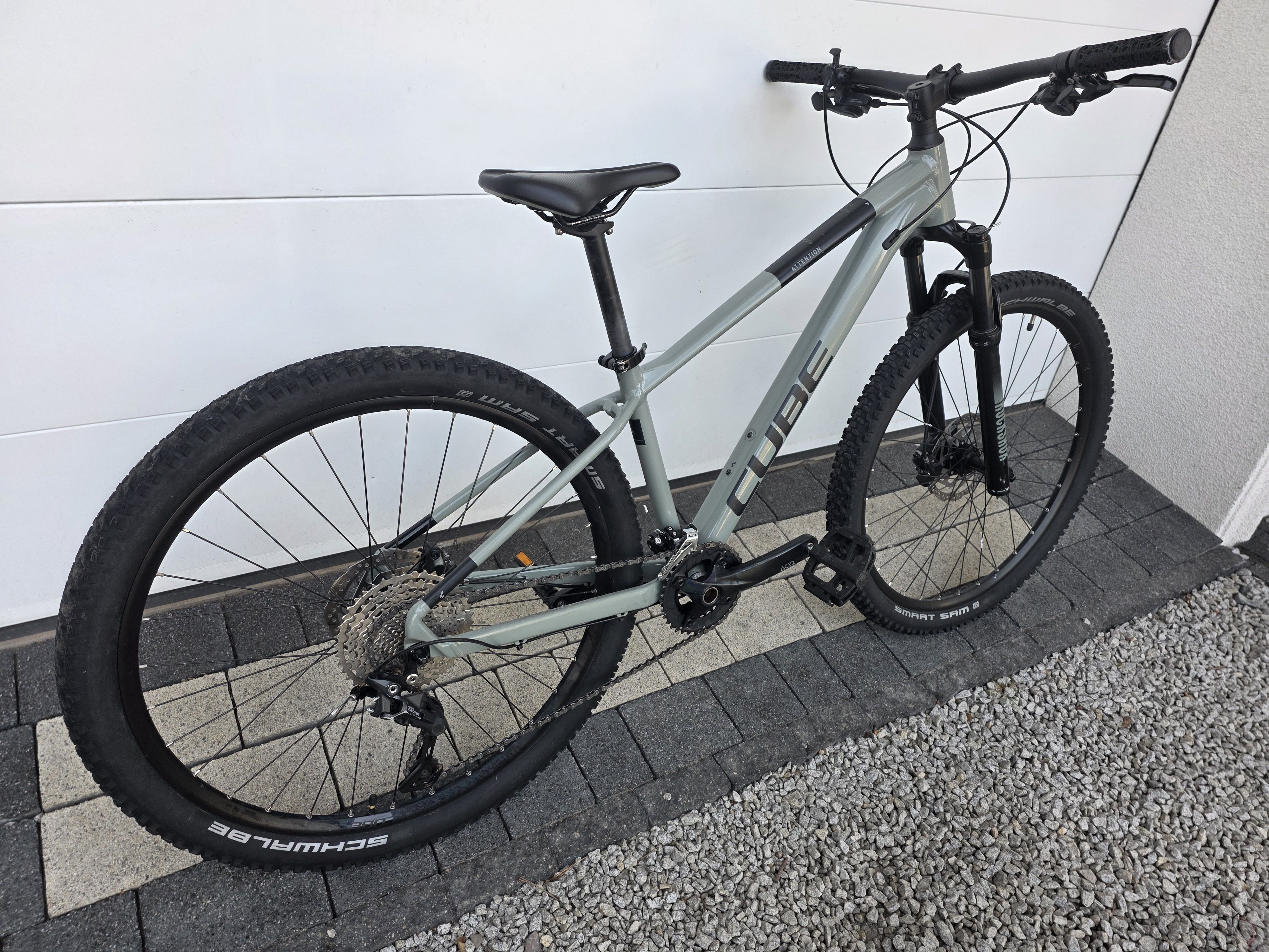 Rower górski CUBE ATTENTION C-koła 27,5",DEORE,ROCKSHOX,rama S,2x11-okazja