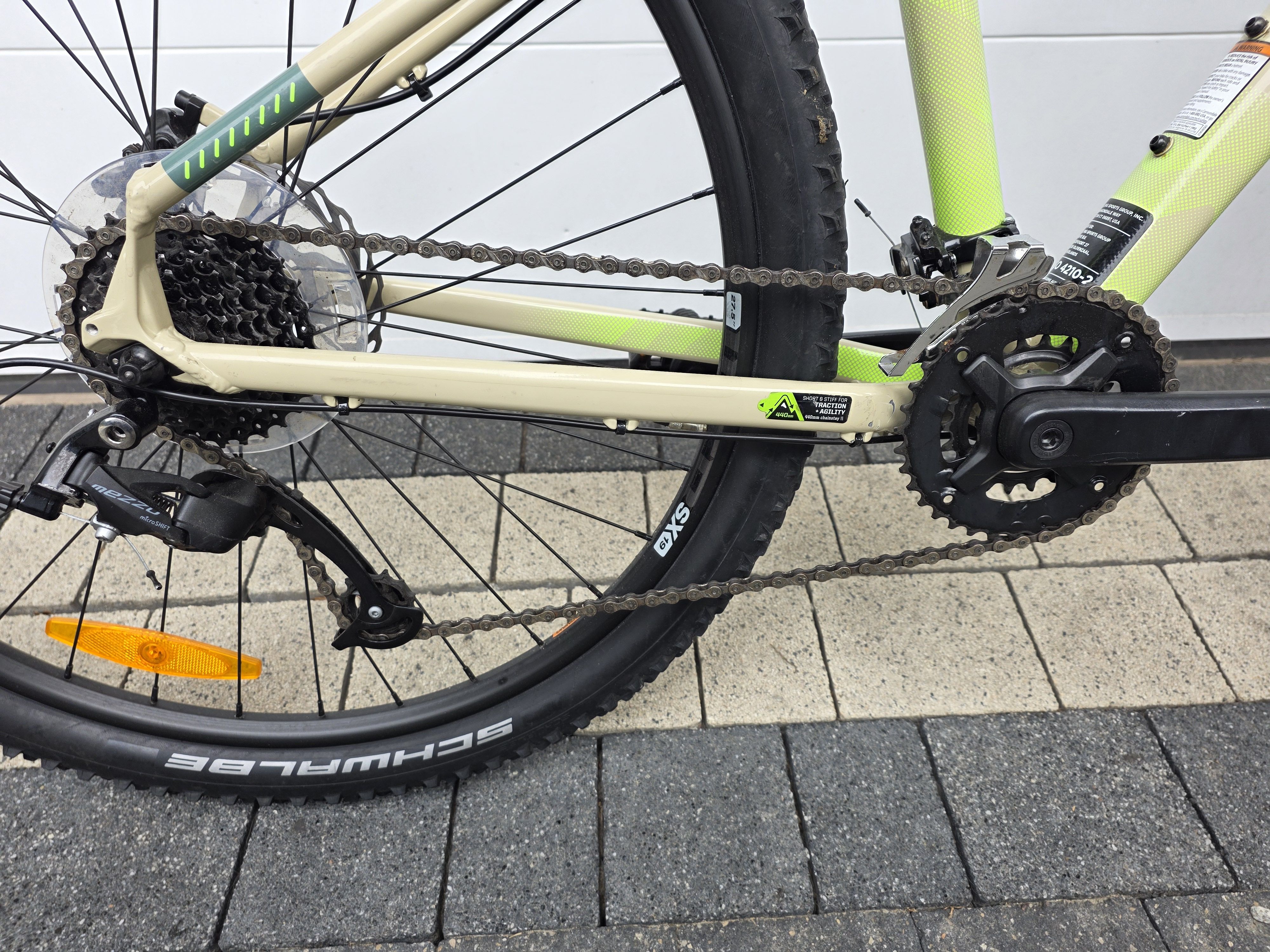 Rower górski CANNONDALE TRIAL EIGHT-koła 27,5",SrSuntour,rama S,hydraulika