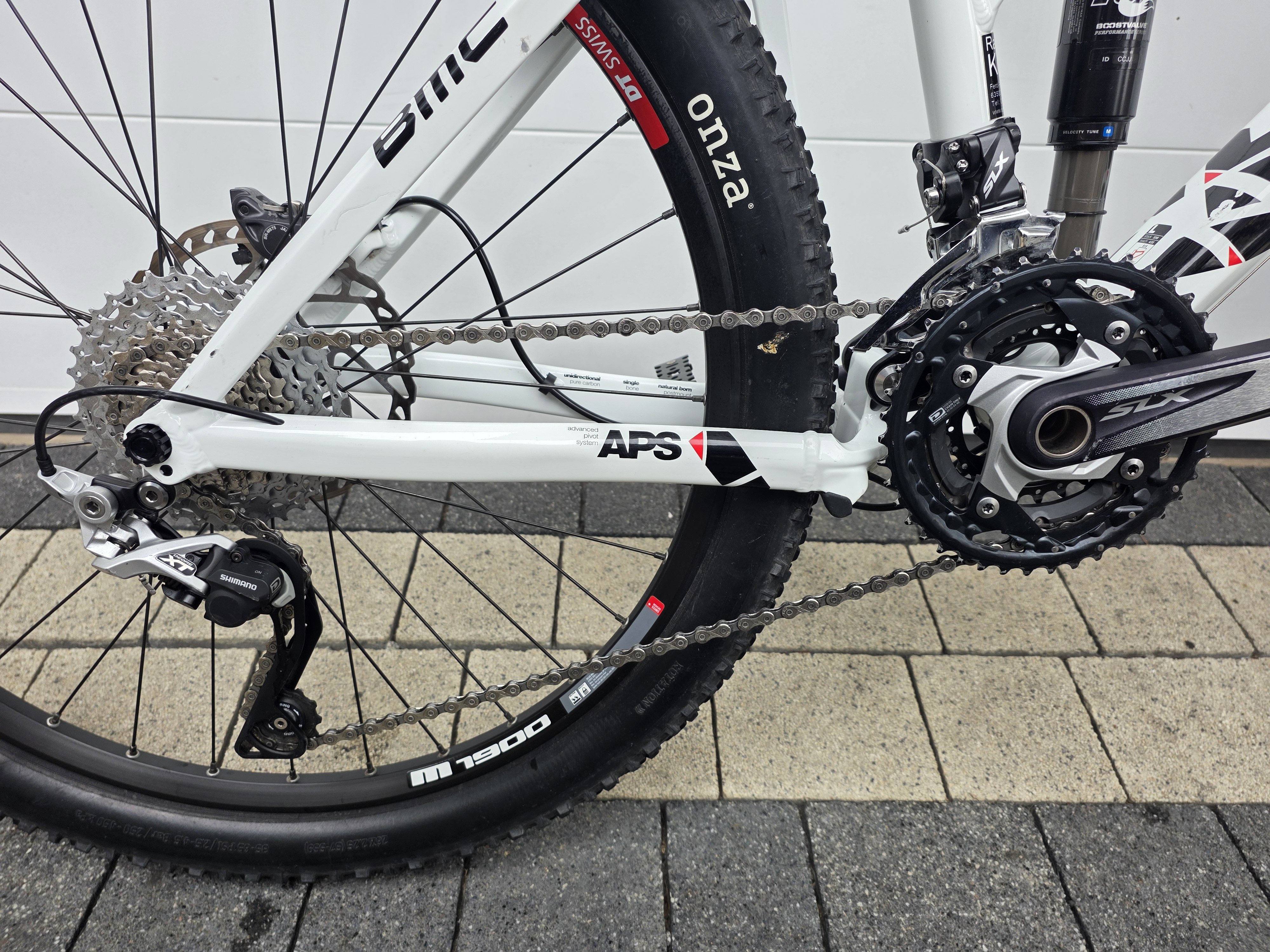 Rower górski BMC TRAIL FOX TF03 FULL-FOX,rama L,DEORE XT,DT Swiss,3x10