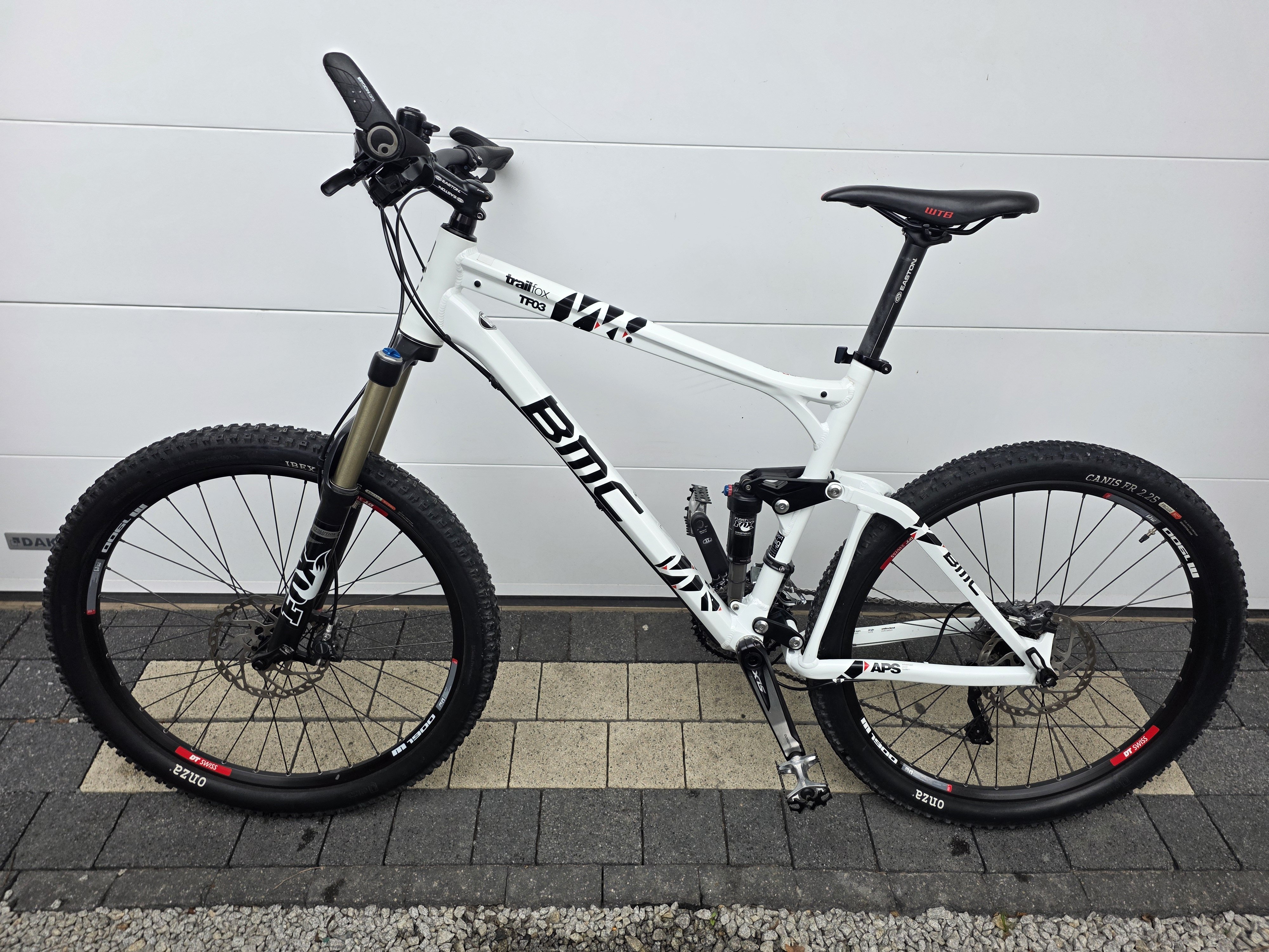 Rower górski BMC TRAIL FOX TF03 FULL-FOX,rama L,DEORE XT,DT Swiss,3x10