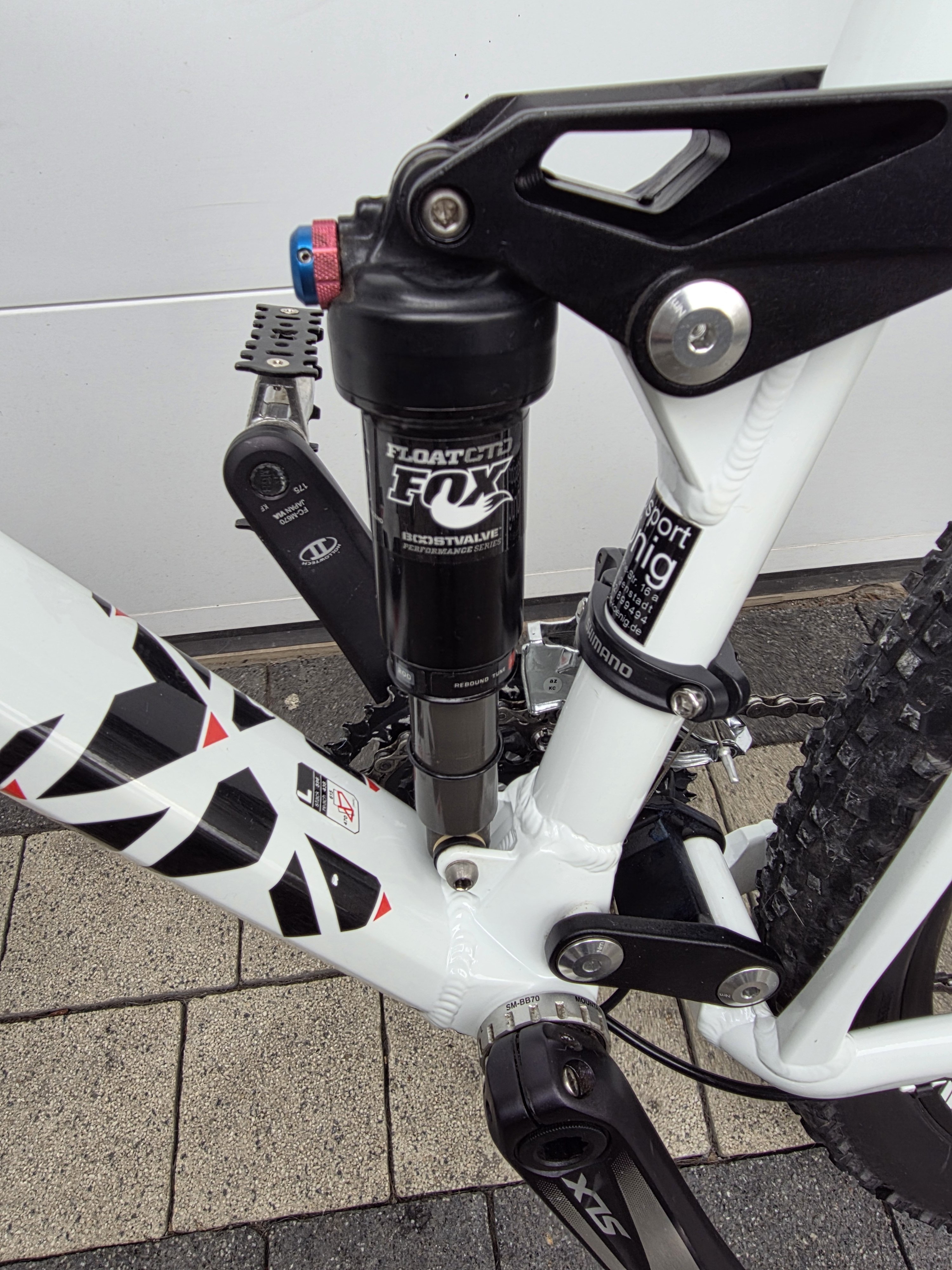 Rower górski BMC TRAIL FOX TF03 FULL-FOX,rama L,DEORE XT,DT Swiss,3x10