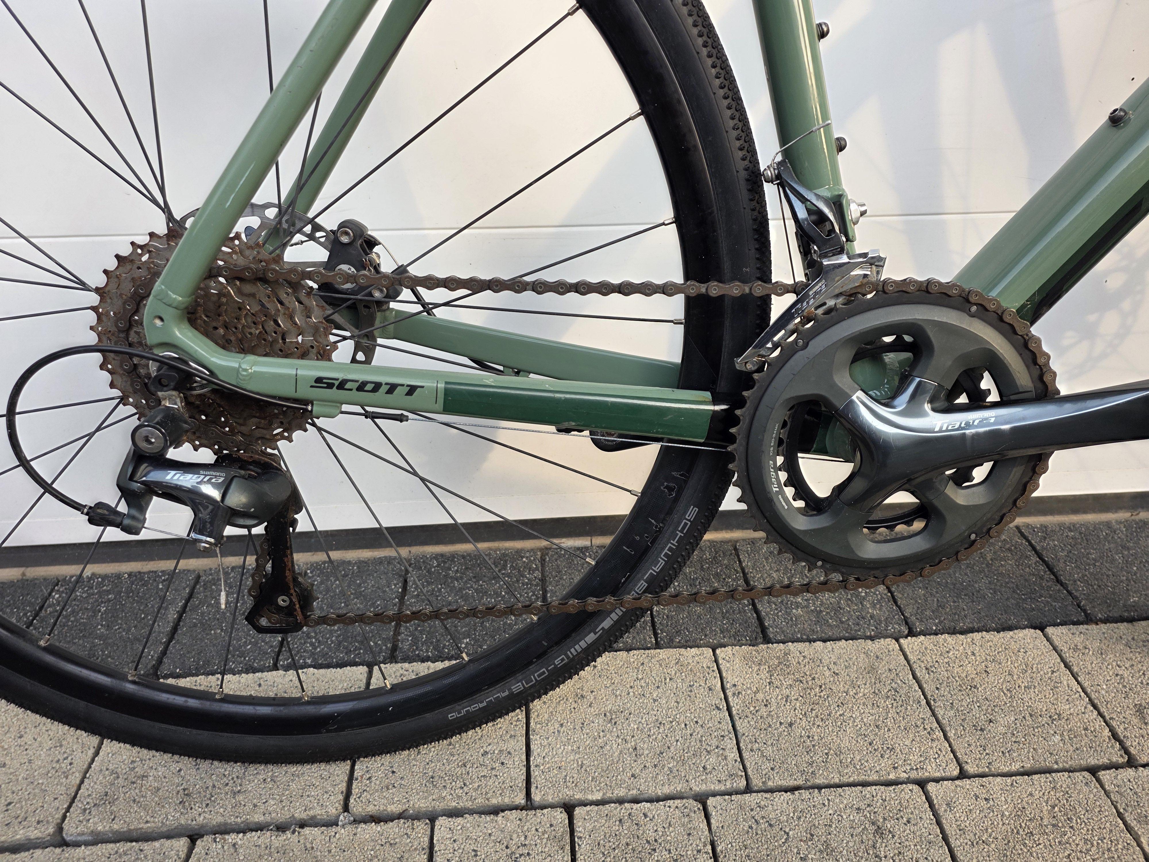 Rower gravel SCOTT SPEEDSTER 30-TIAGRA,tarczówki,2x10,widelec CARBON