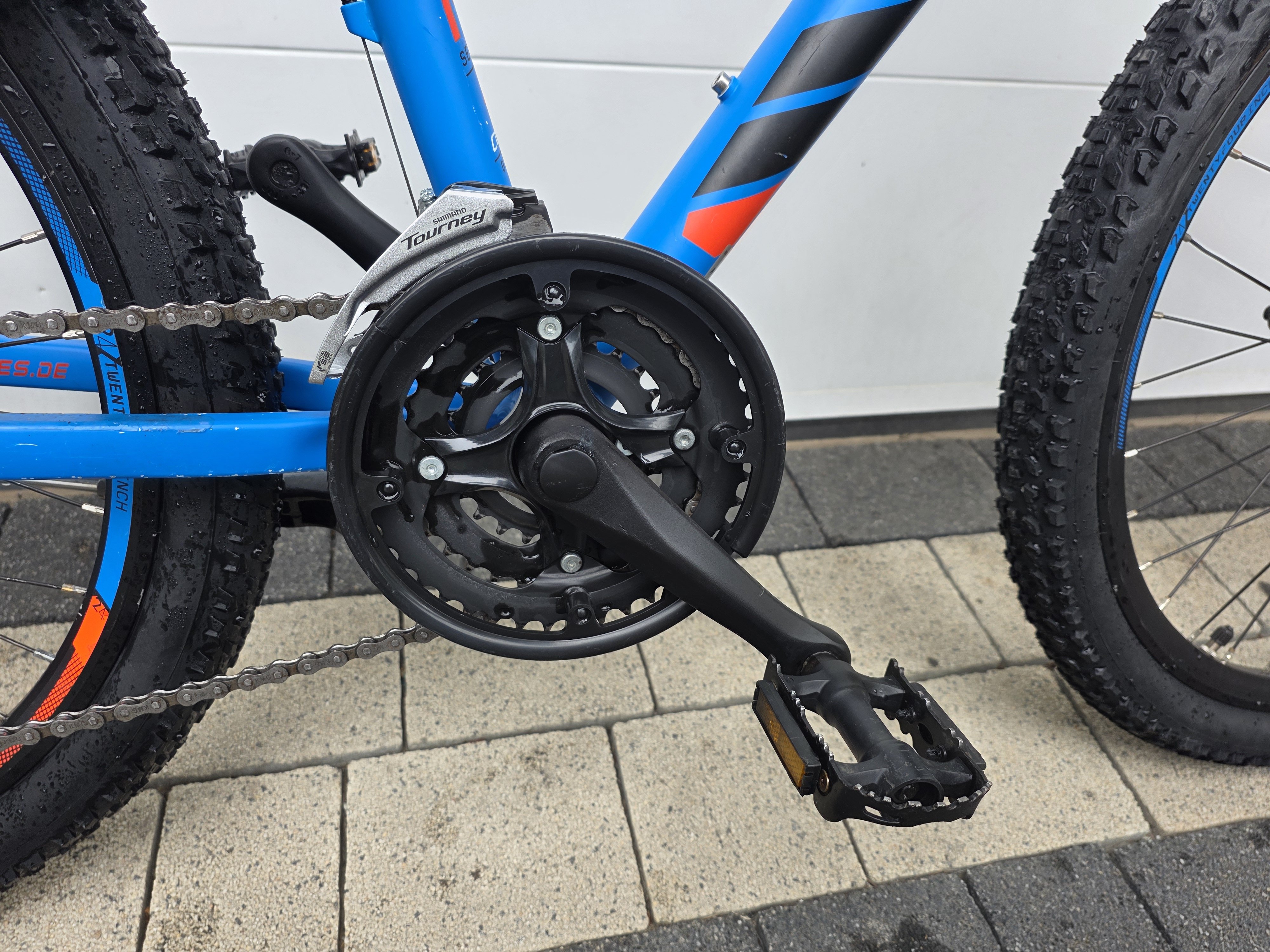 Rower górski dziecięcy CONE R KIDS-koła 24",SHIMANO,hydraulika,rama alu.-zadbany