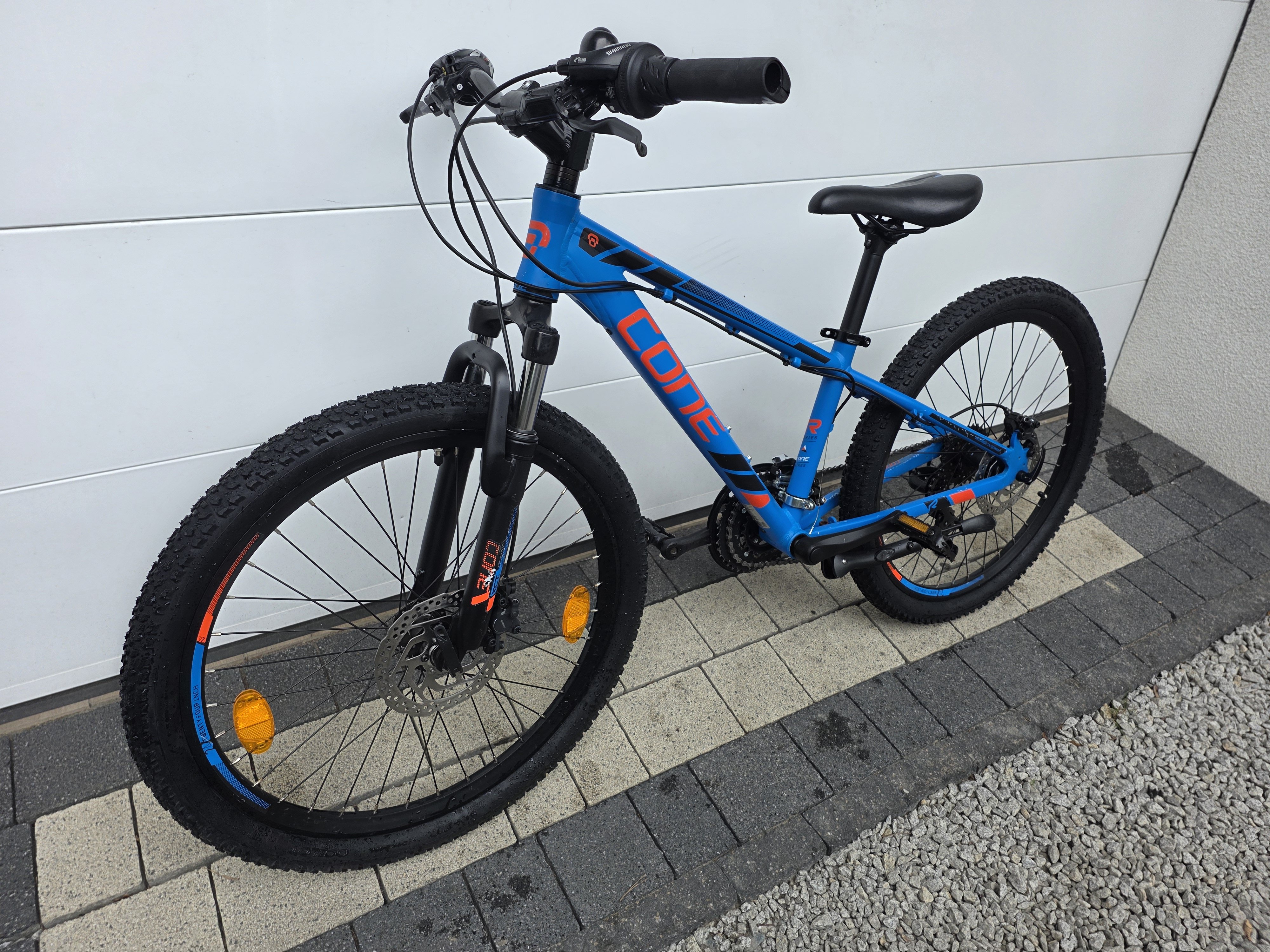 Rower górski dziecięcy CONE R KIDS-koła 24",SHIMANO,hydraulika,rama alu.-zadbany