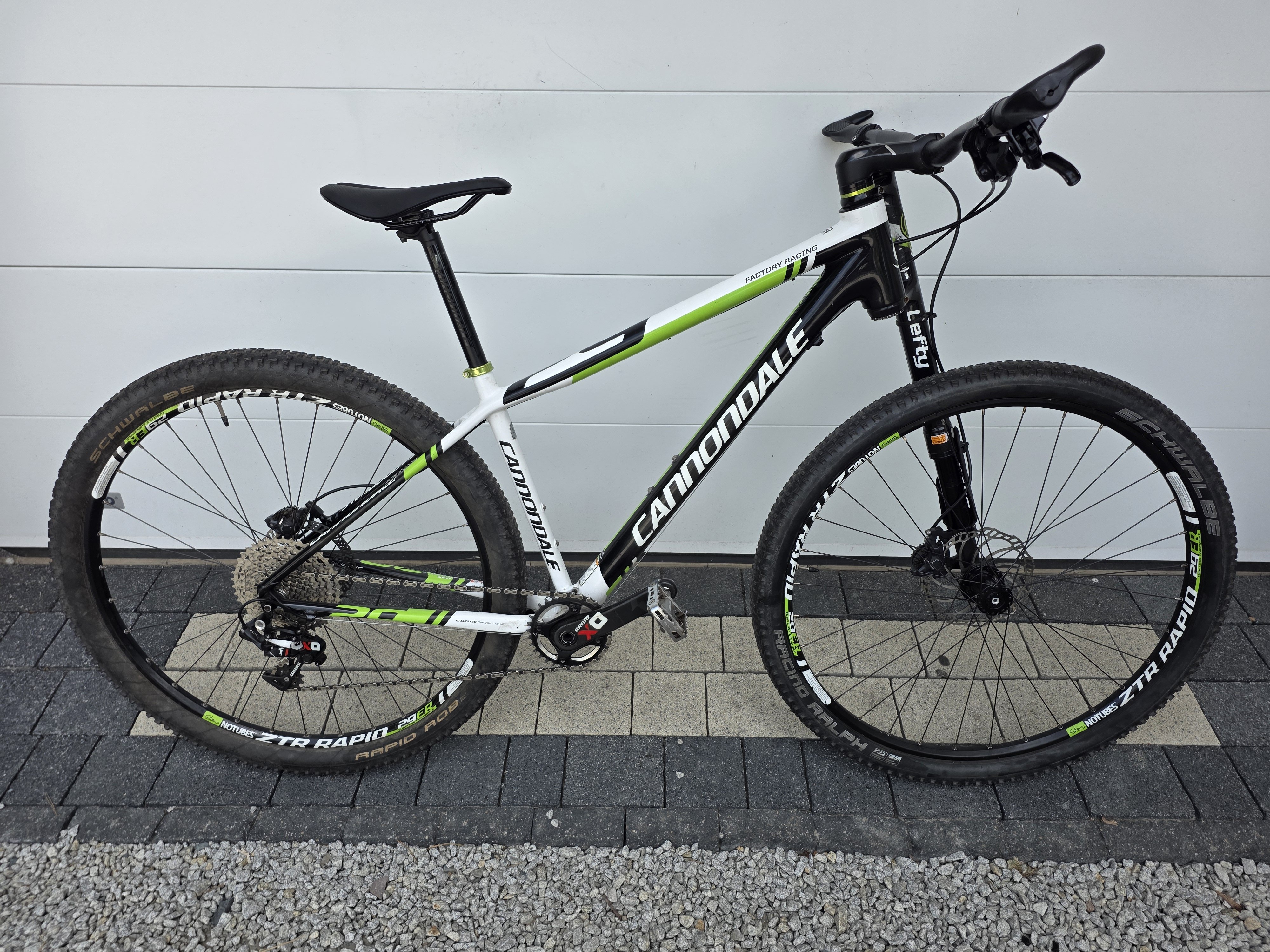 Rower górski CANNONDALE Factory Racing CARBON-koła 29",SRAM X0,LEFTY,rama M