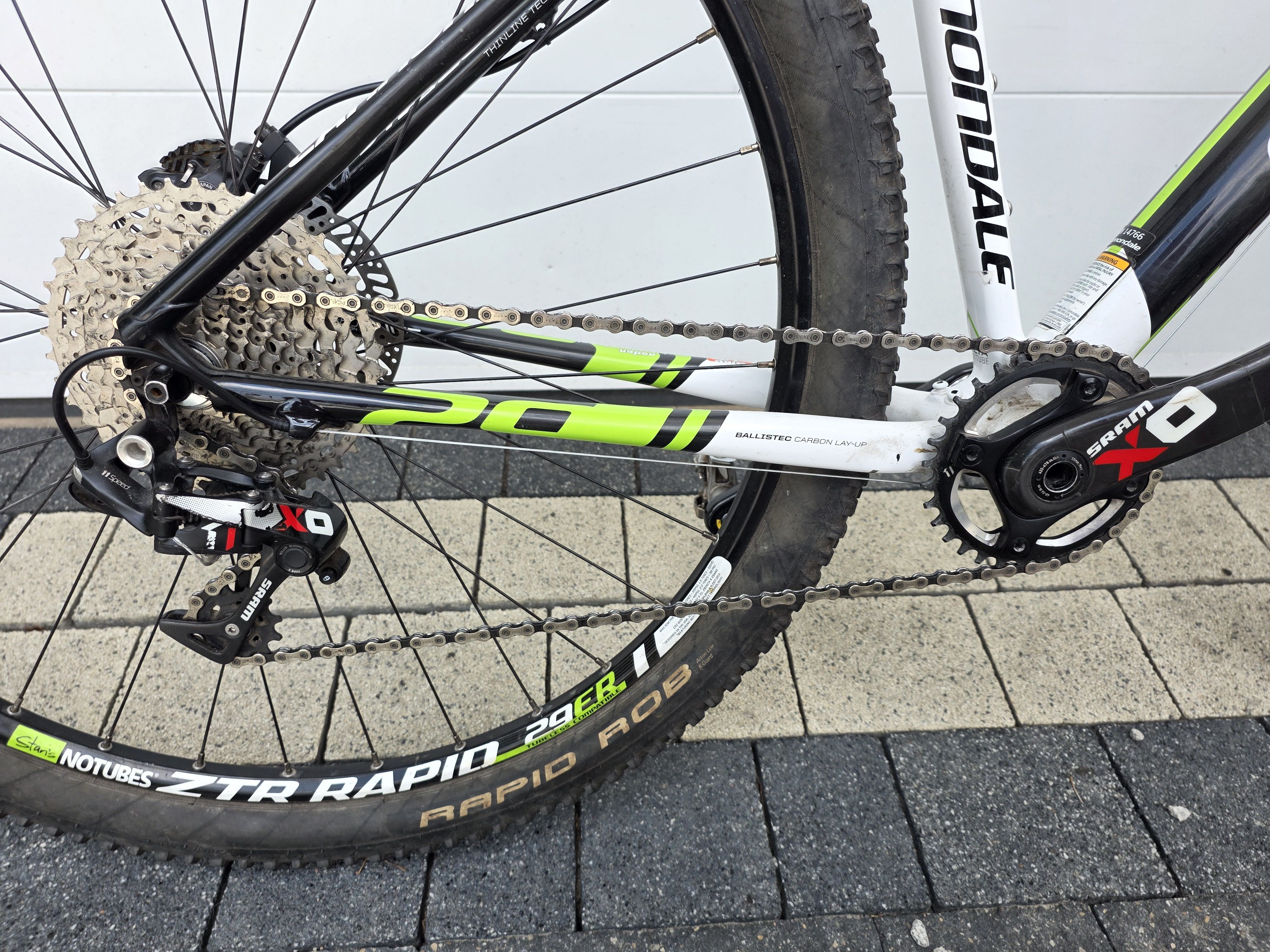 Rower górski CANNONDALE Factory Racing CARBON-koła 29",SRAM X0,LEFTY,rama M