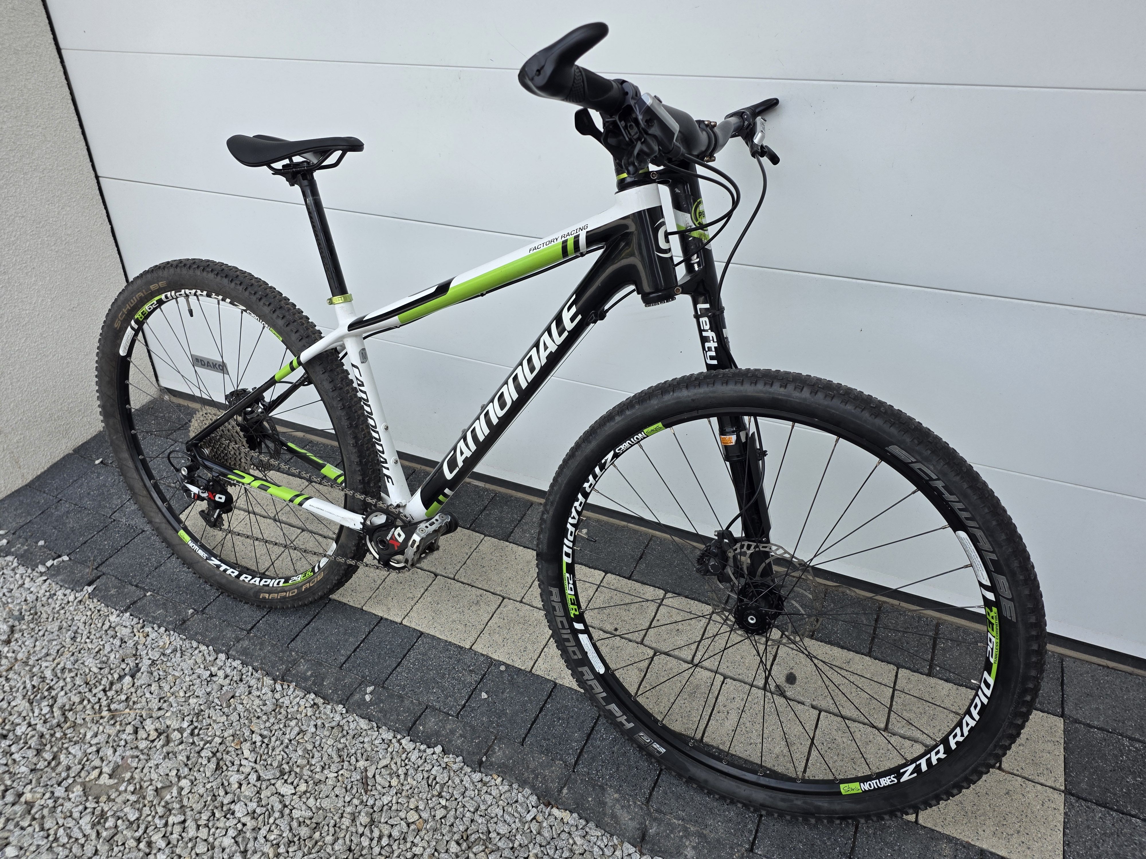 Rower górski CANNONDALE Factory Racing CARBON-koła 29",SRAM X0,LEFTY,rama M