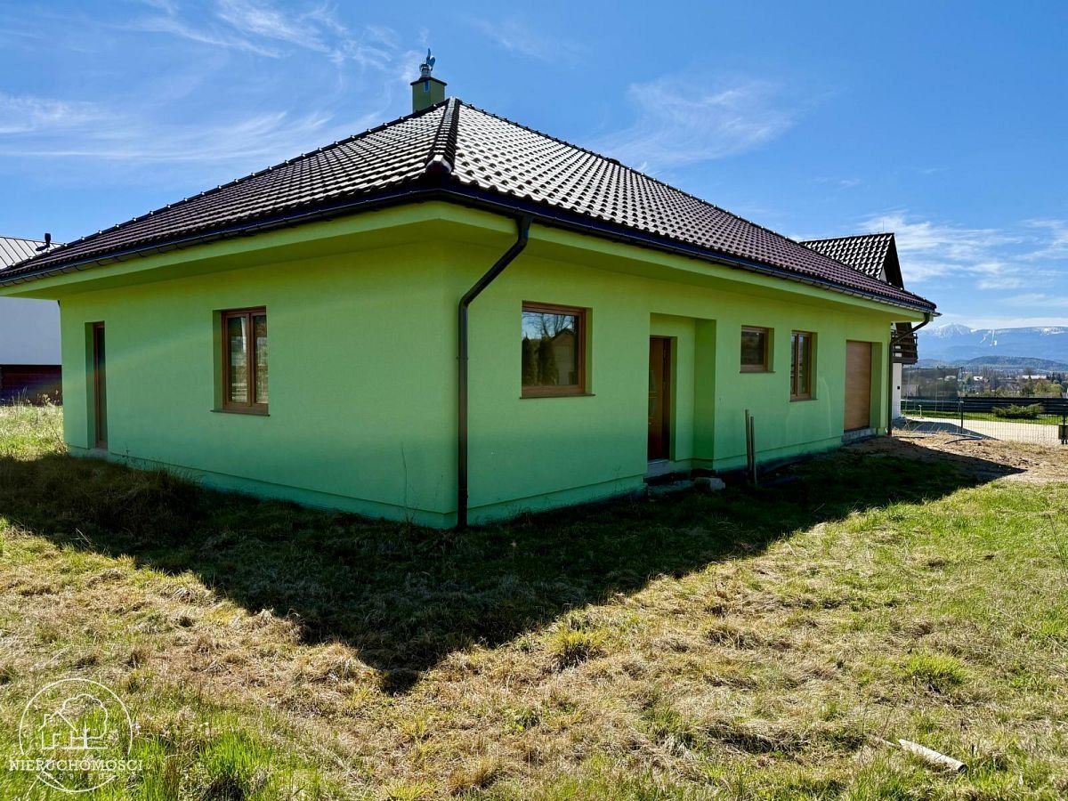 Jeżów Sudecki – nowoczesny dom parterowy w stanie surowym z widokiem na Karkonosze
