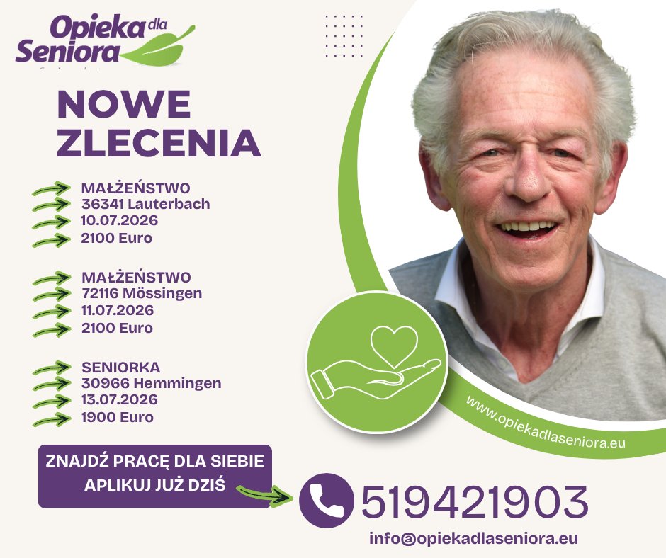 🍃Zlecenie do Seniorki  🏠 30966 Hemmingen