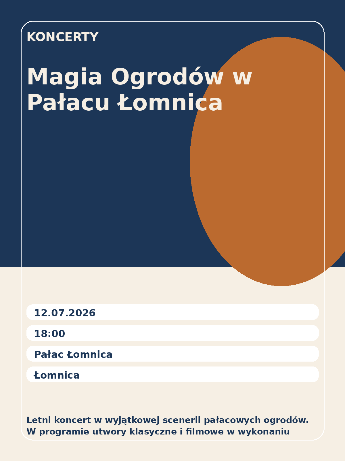 Magia Ogrodów w Pałacu Łomnica