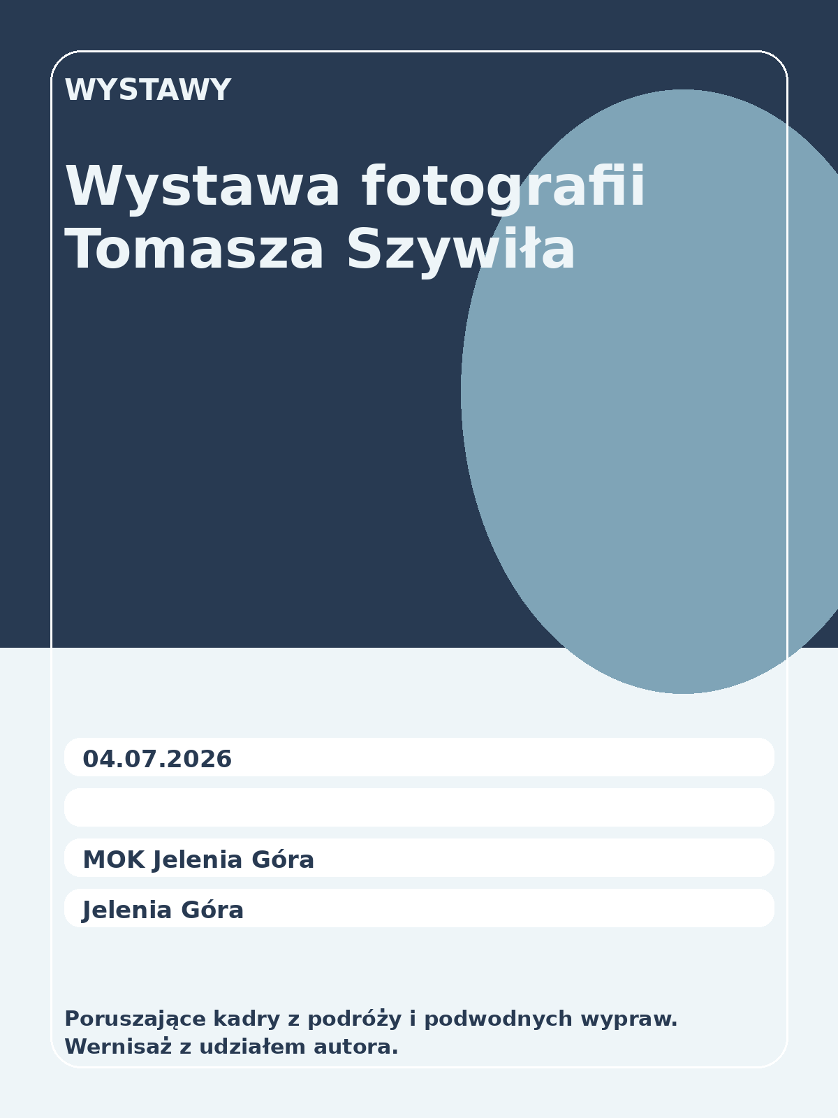 Wystawa fotografii Tomasza Szywiła