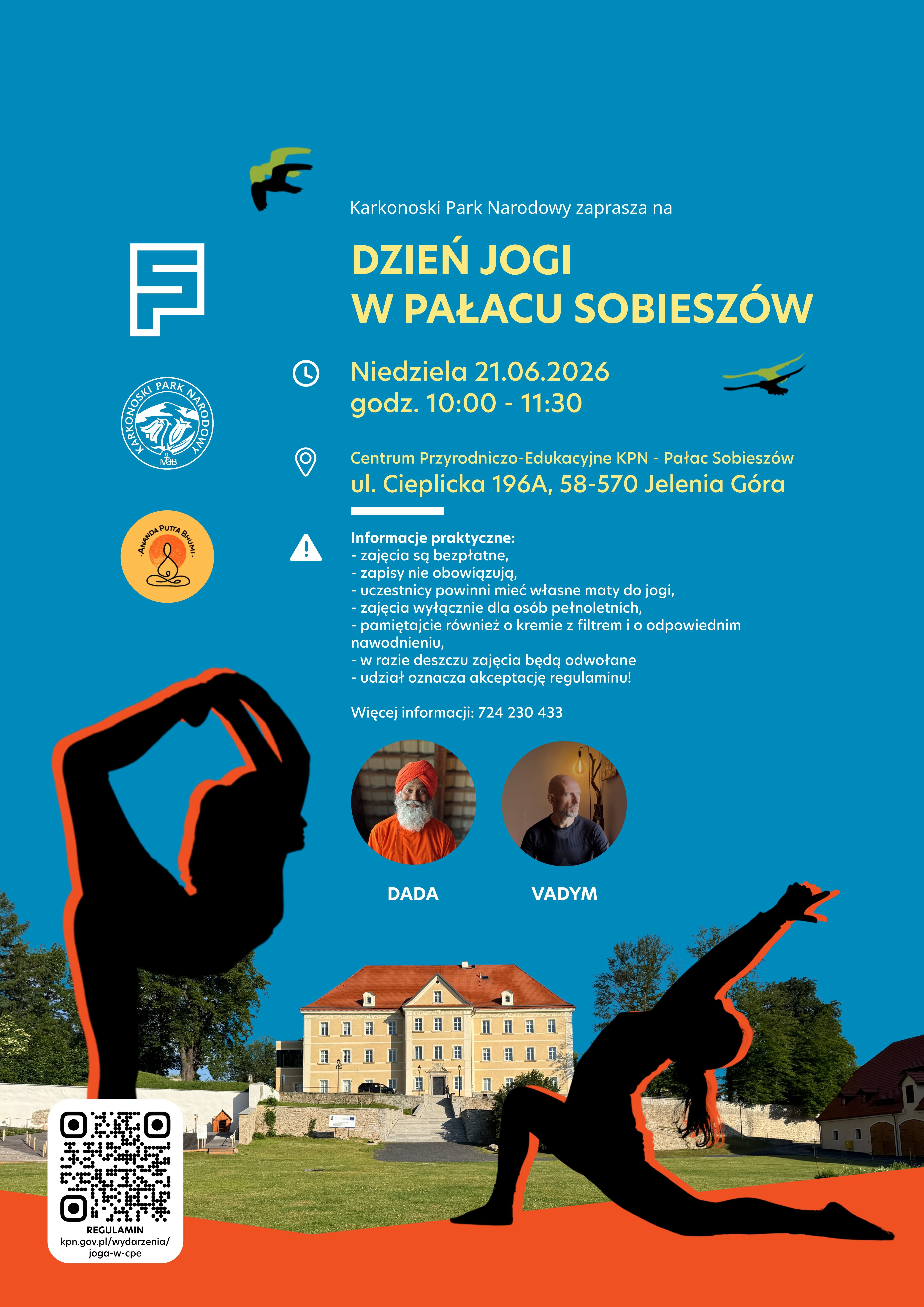 Dzień Jogi w Pałacu Sobieszów