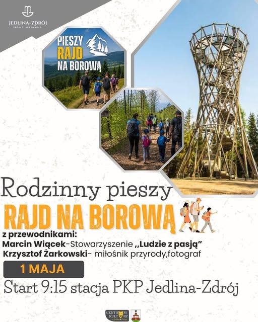 Rodzinny rajd pieszy na Borową