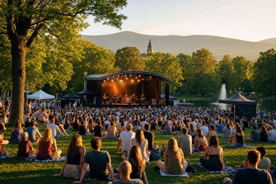 Letni koncert w parku