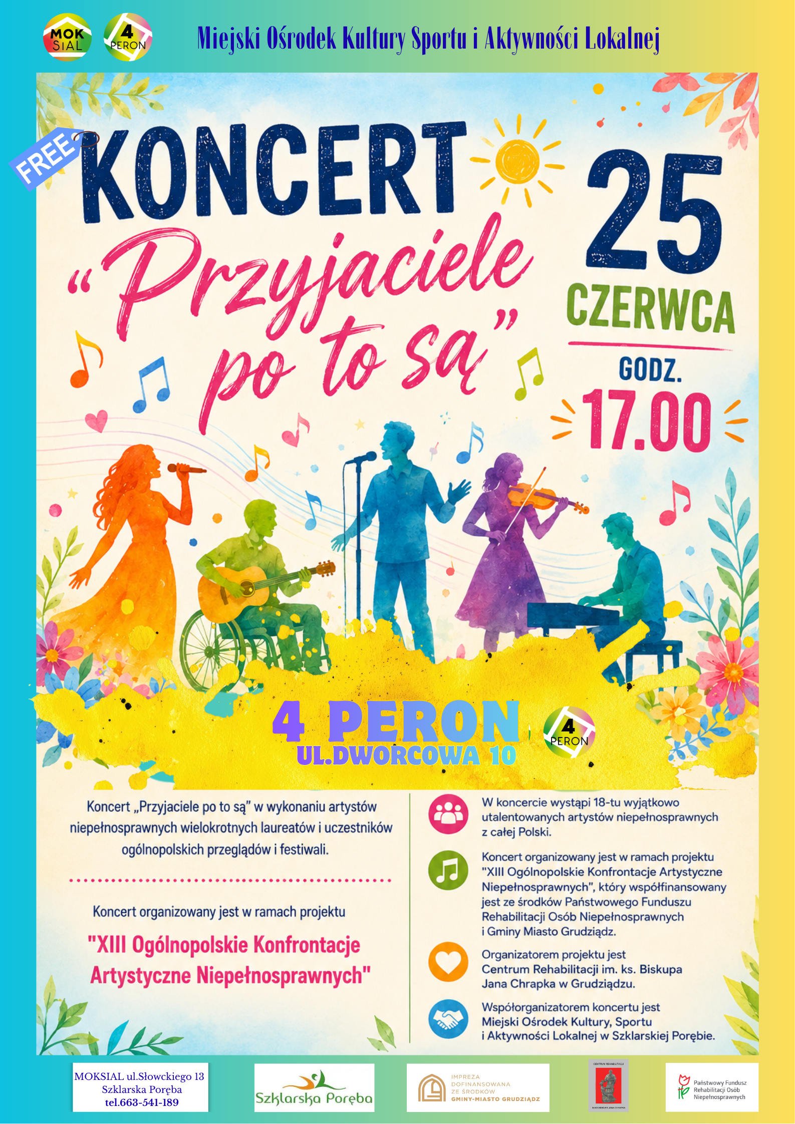 Koncert „Przyjaciele po to są”