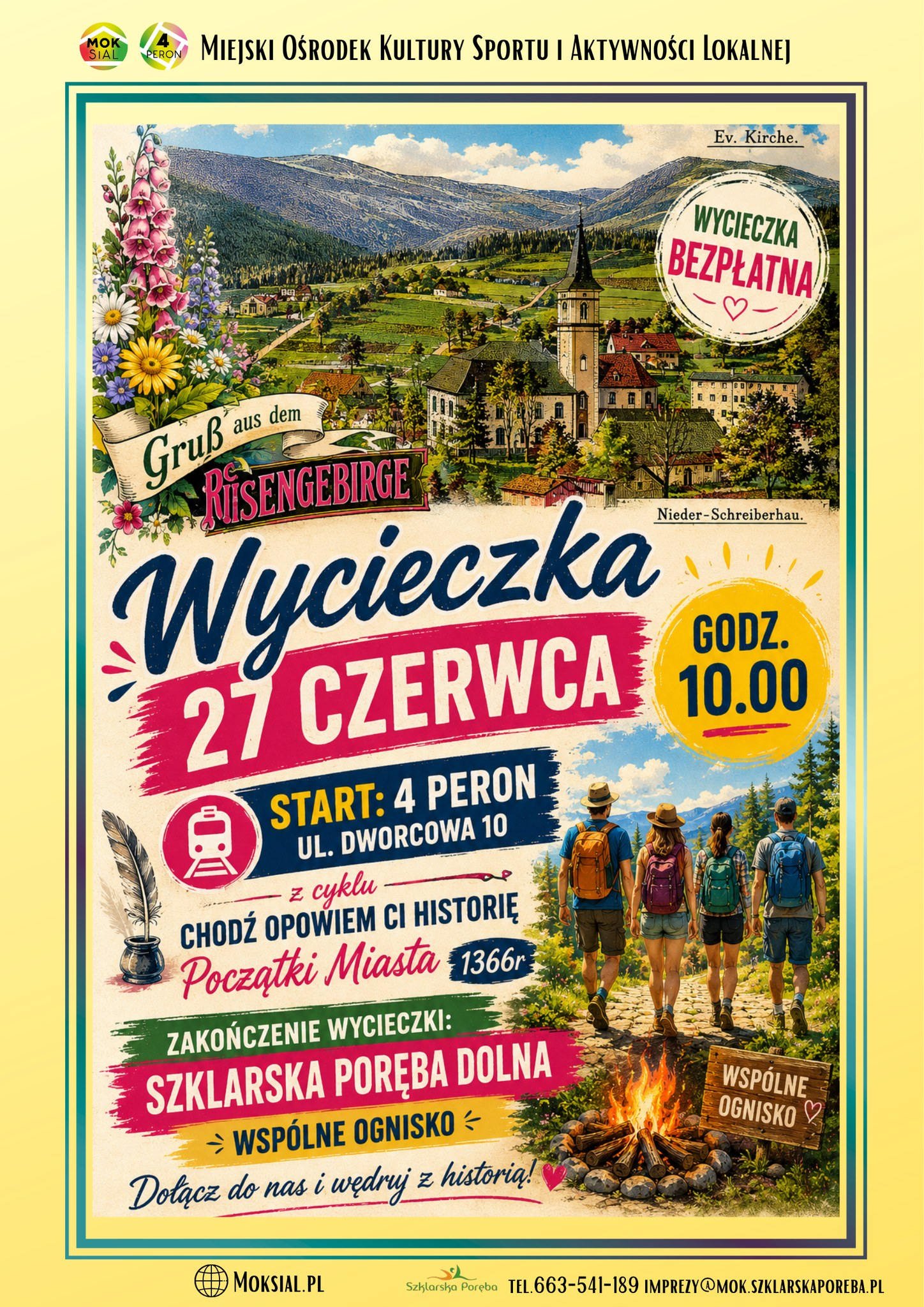 Chodź, opowiem Ci historię – spacer historyczny po Szklarskiej Porębie