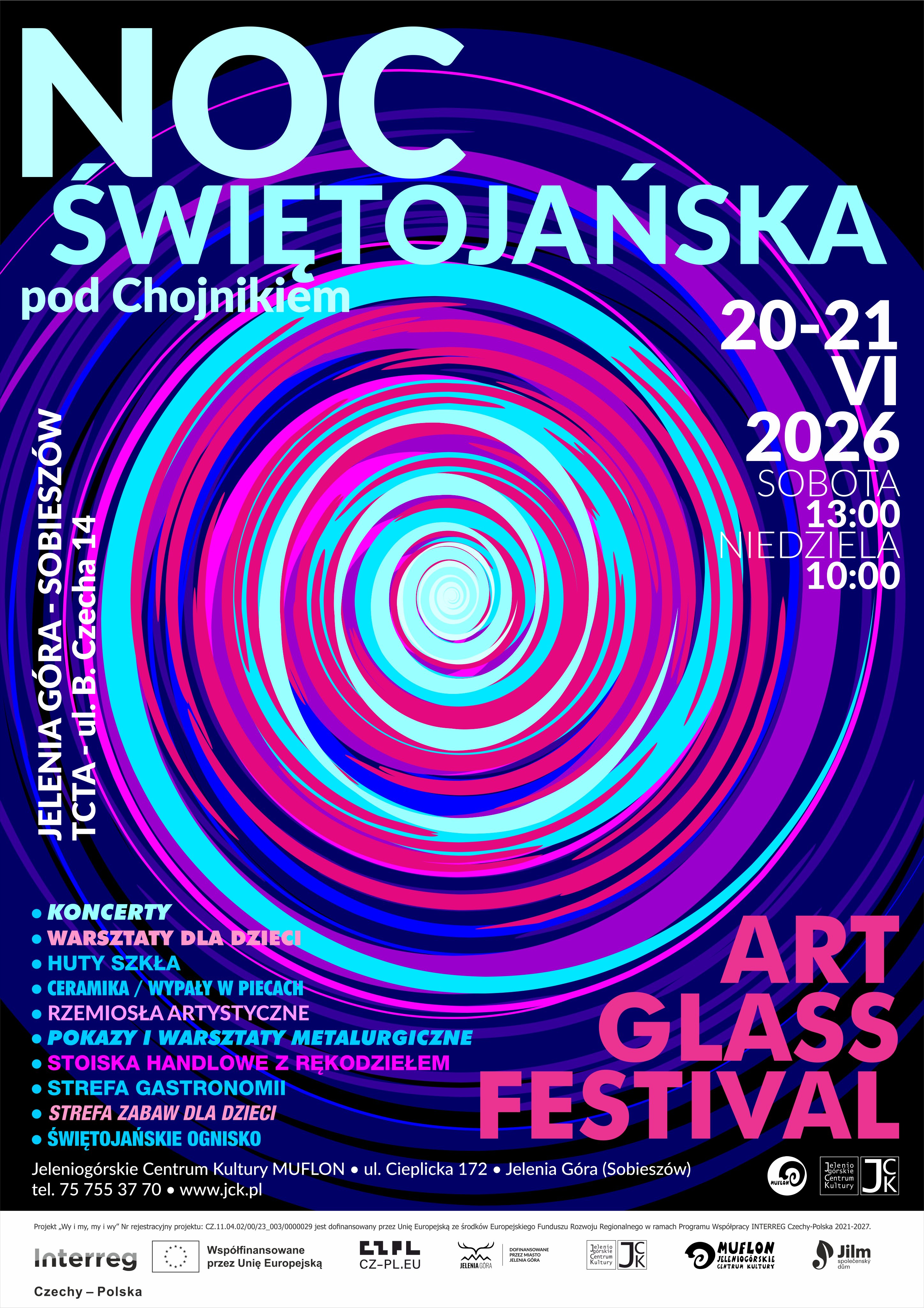 Noc Świętojańska Pod Chojnikiem 2026 | Art&Glass Festiwal | Glass&Roll |