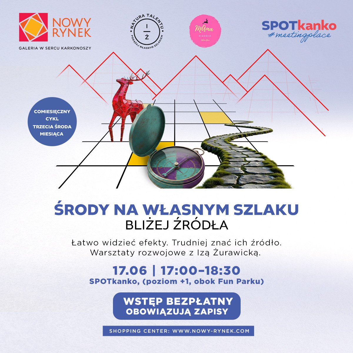 Środy na własnym szlaku - warsztaty rozwojowe