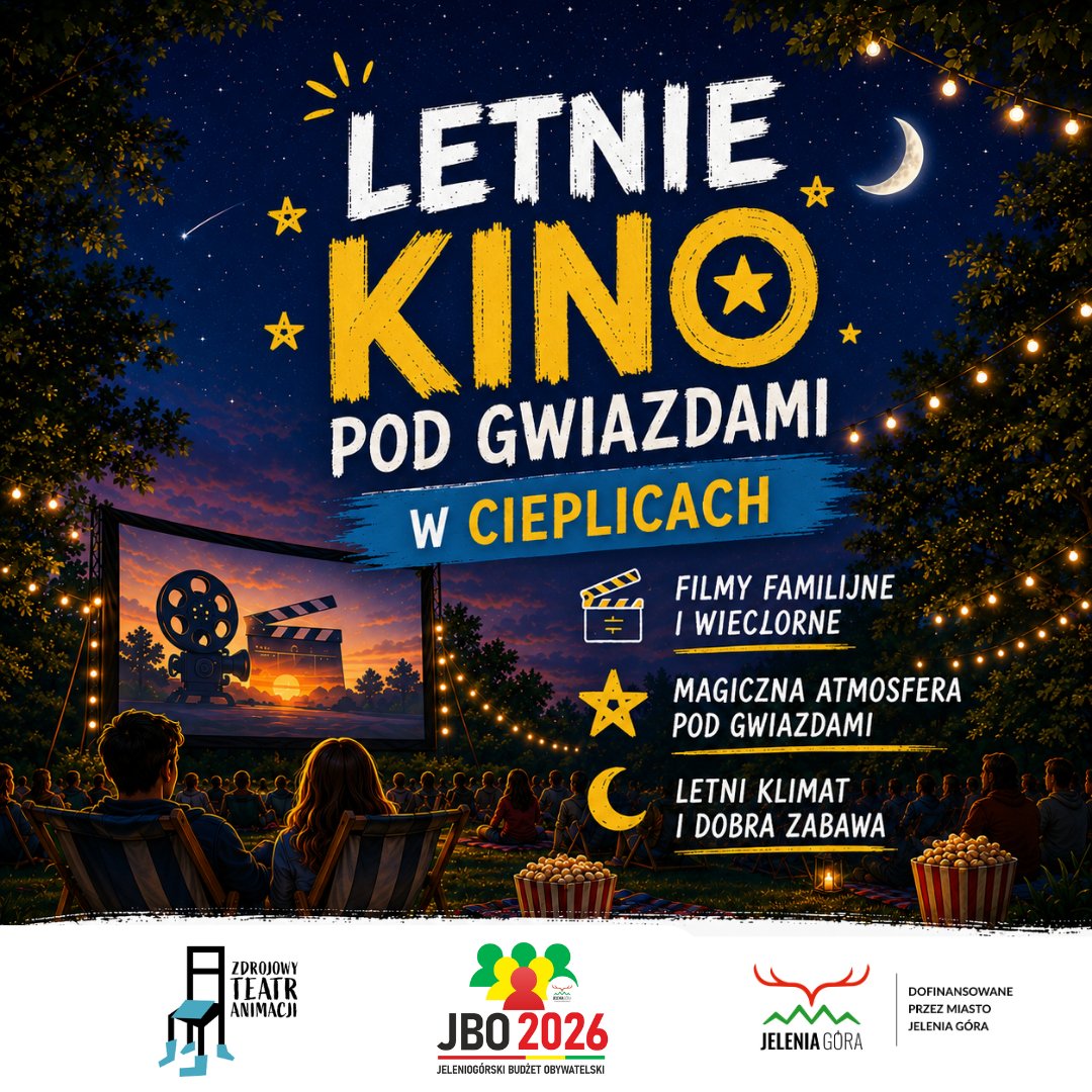 Letnie Kino pod Gwiazdami w Cieplicach