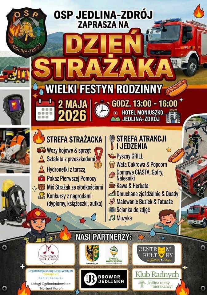 Dzień Strażaka w Jedlinie- Zdroju
