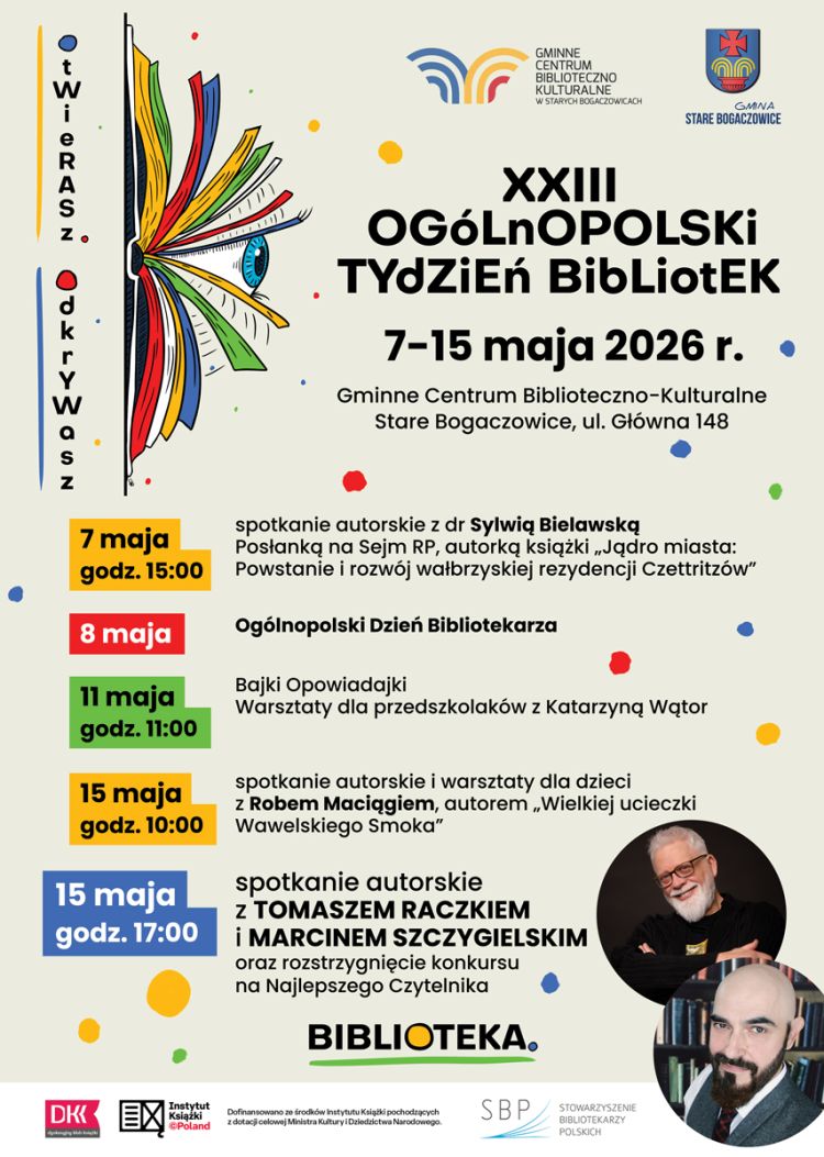 Tydzień Bibliotek w Starych Bogaczowicach