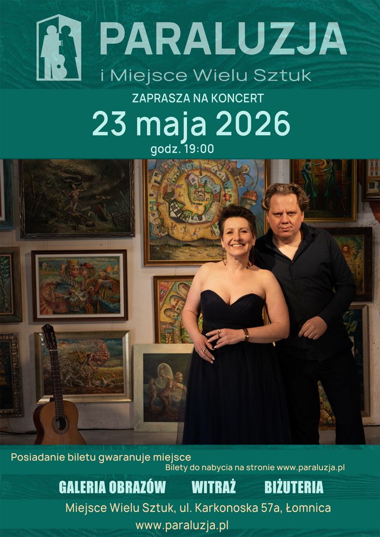 Paraluzja - koncert 23 maja