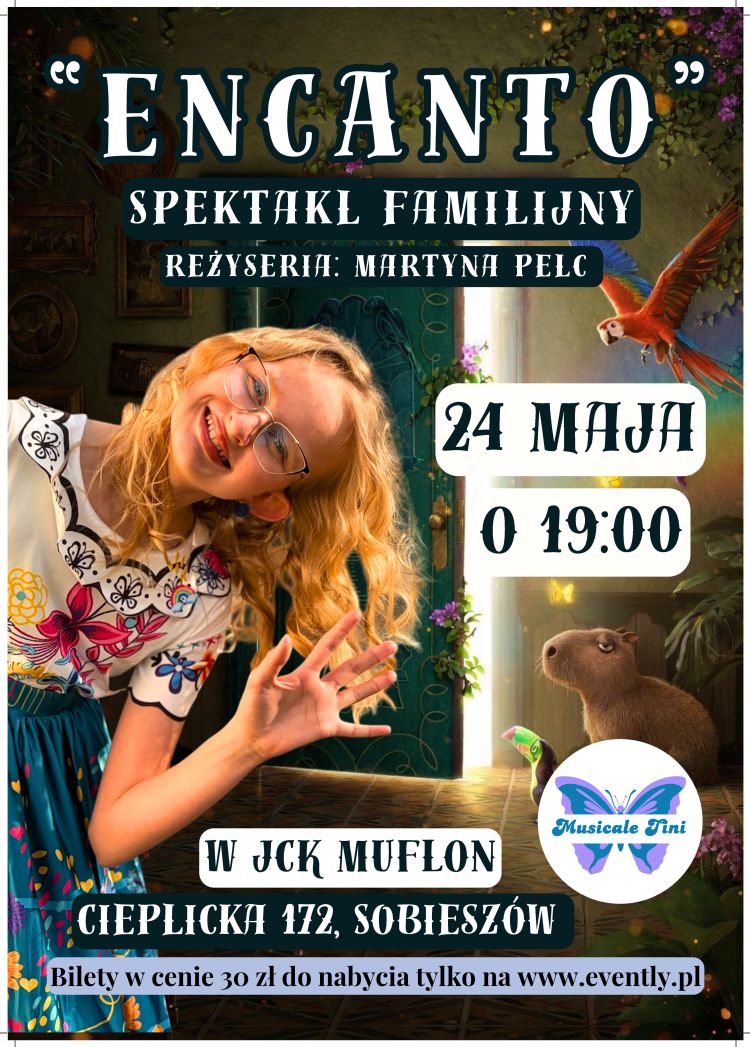 ENCANTO Spektakl familijny w JCK Muflon