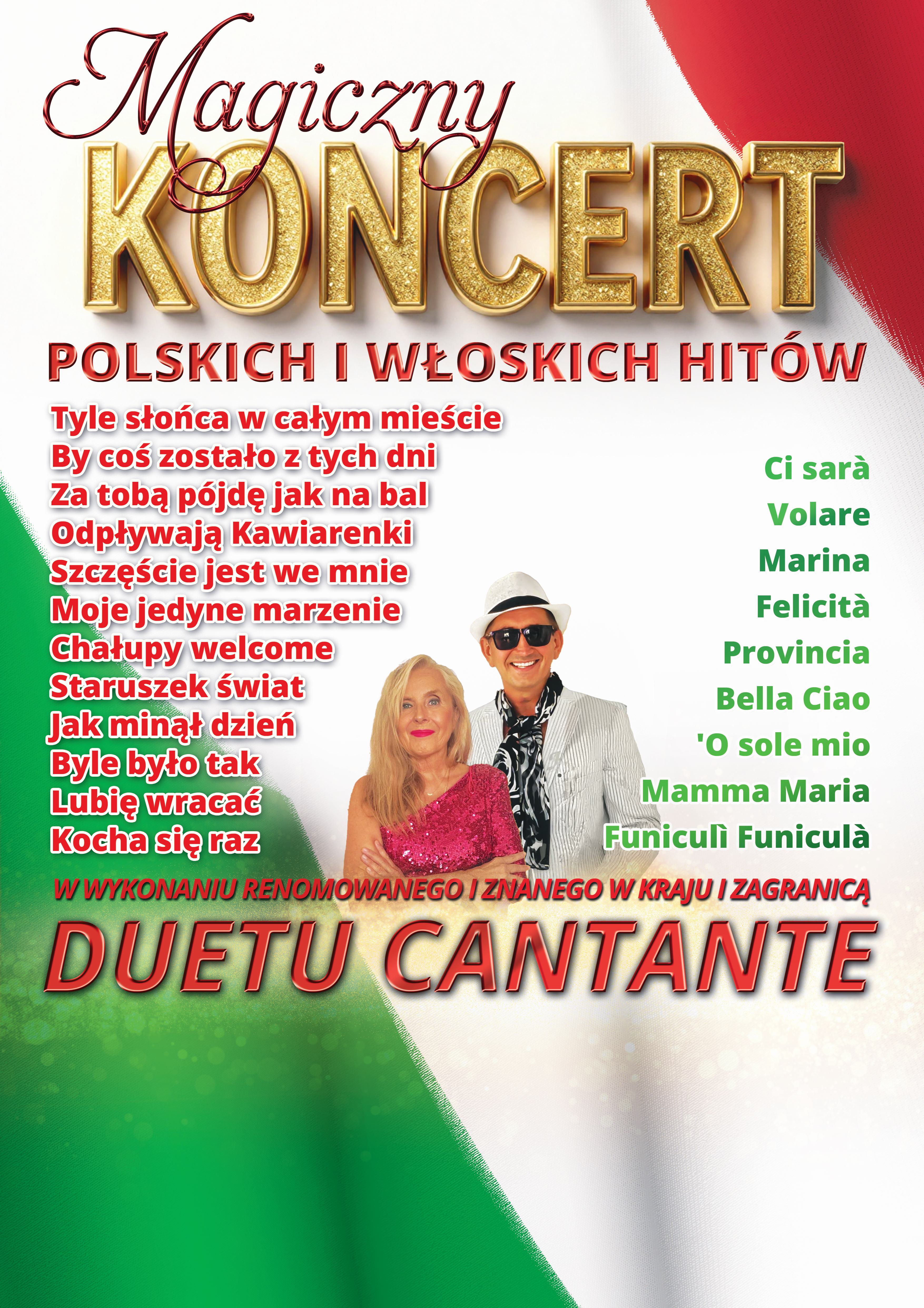 Magiczny koncert polskich i włoskich hitów