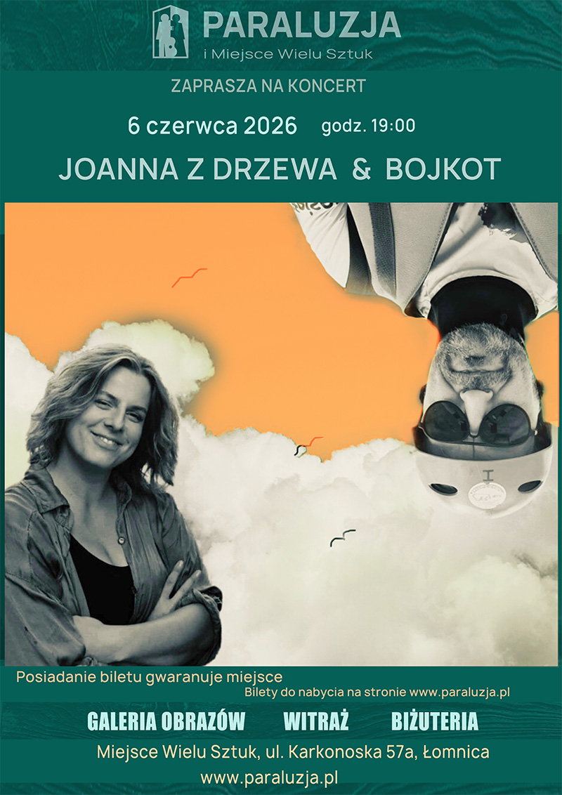 Joanna Ewa z Drzewa i Piotr Bojkot Drążkiewicz - KONCERT w Miejscu Wielu Sztuk w Łomnicy
