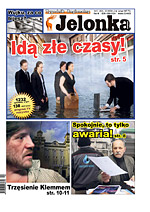 Okładka Gazety Jelonka.com, numer 122 z 9 lutego 2009