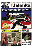 Okładka Gazety Jelonka.com, numer 126 z 9 marca 2009