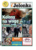 Okładka Gazety Jelonka.com, numer 166 z 14 grudnia 2009