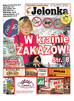 Okładka Gazety Jelonka.com, numer 186 z 4 maja 2010