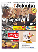 Okładka Gazety Jelonka.com, numer 205 z 13 września 2010