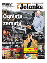 Okładka Gazety Jelonka.com, numer 207 z 27 września 2010