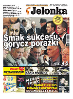 Okładka Gazety Jelonka.com, numer 216 z 29 listopada 2010