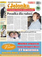 Okładka Gazety Jelonka.com, numer 289 z 23 kwietnia 2012