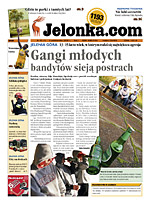 Okładka Gazety Jelonka.com, numer 1 z 9 października 2006
