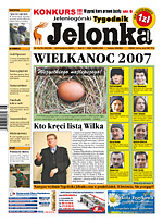 Okładka Gazety Jelonka.com, numer 25 z 2 kwietnia 2007